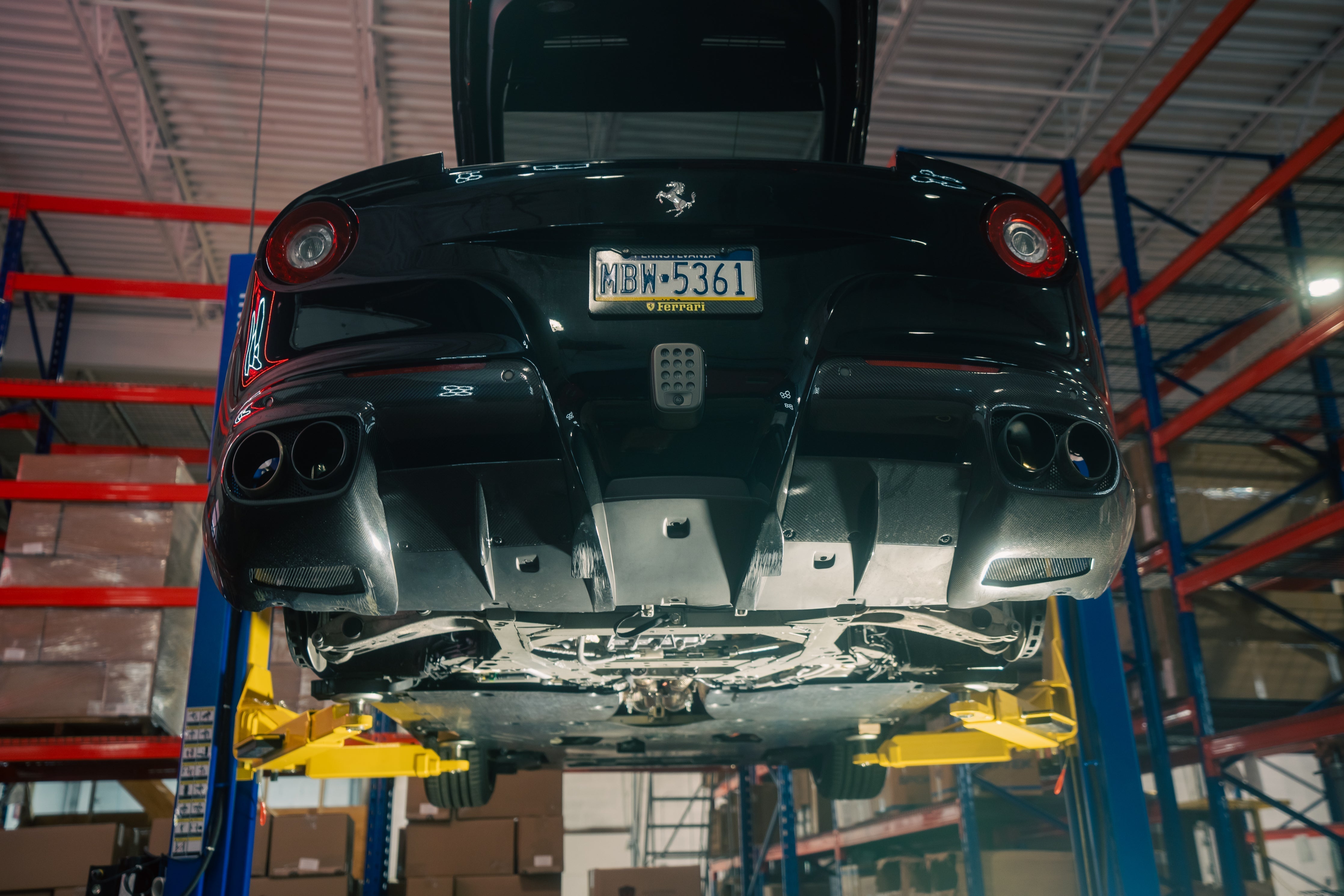 Ferrari F12 / 812 Valved Sport Exhaust System - COLORADO N5X