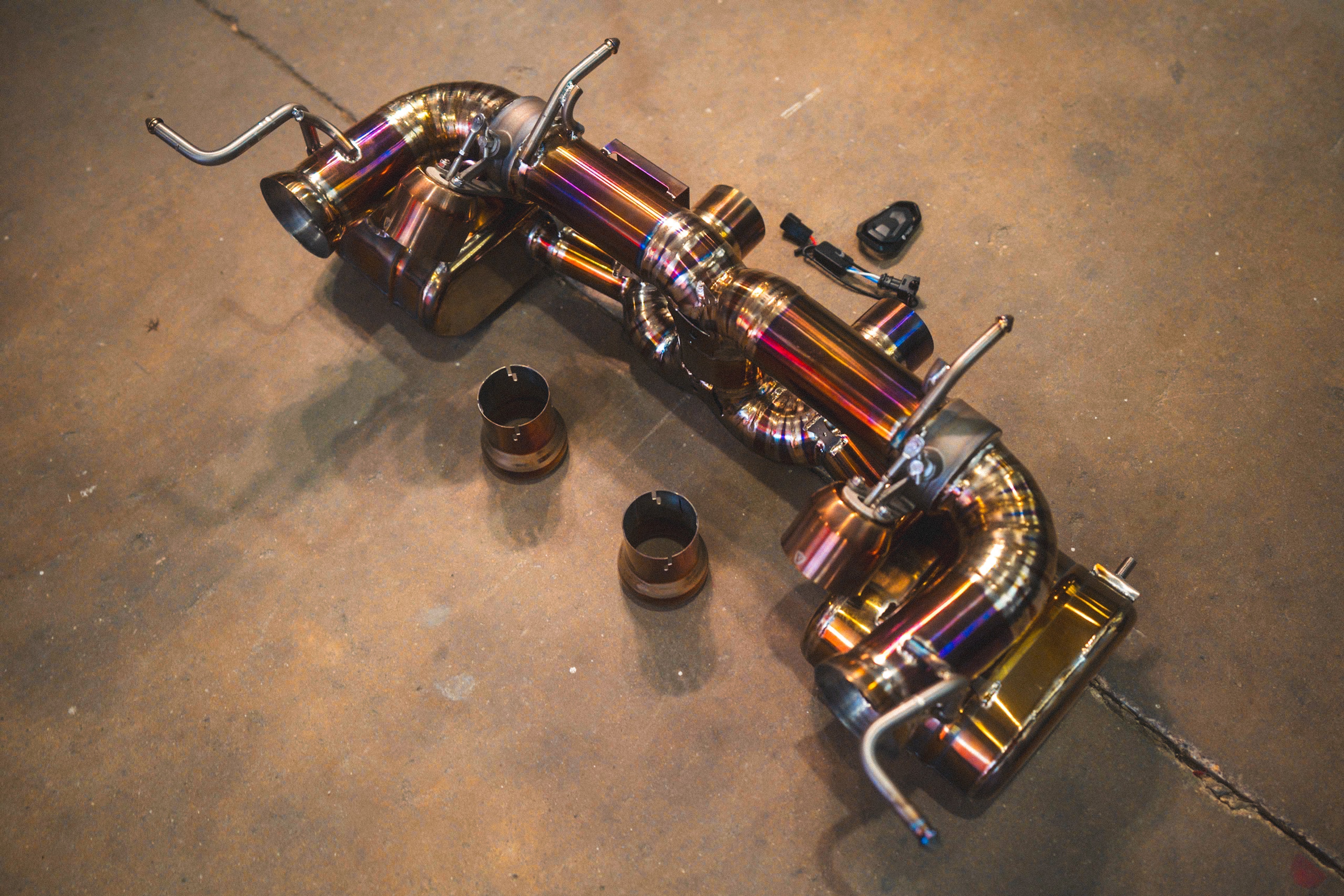 Ferrari 458 Italia Valved Sport Exhaust System - COLORADO N5X