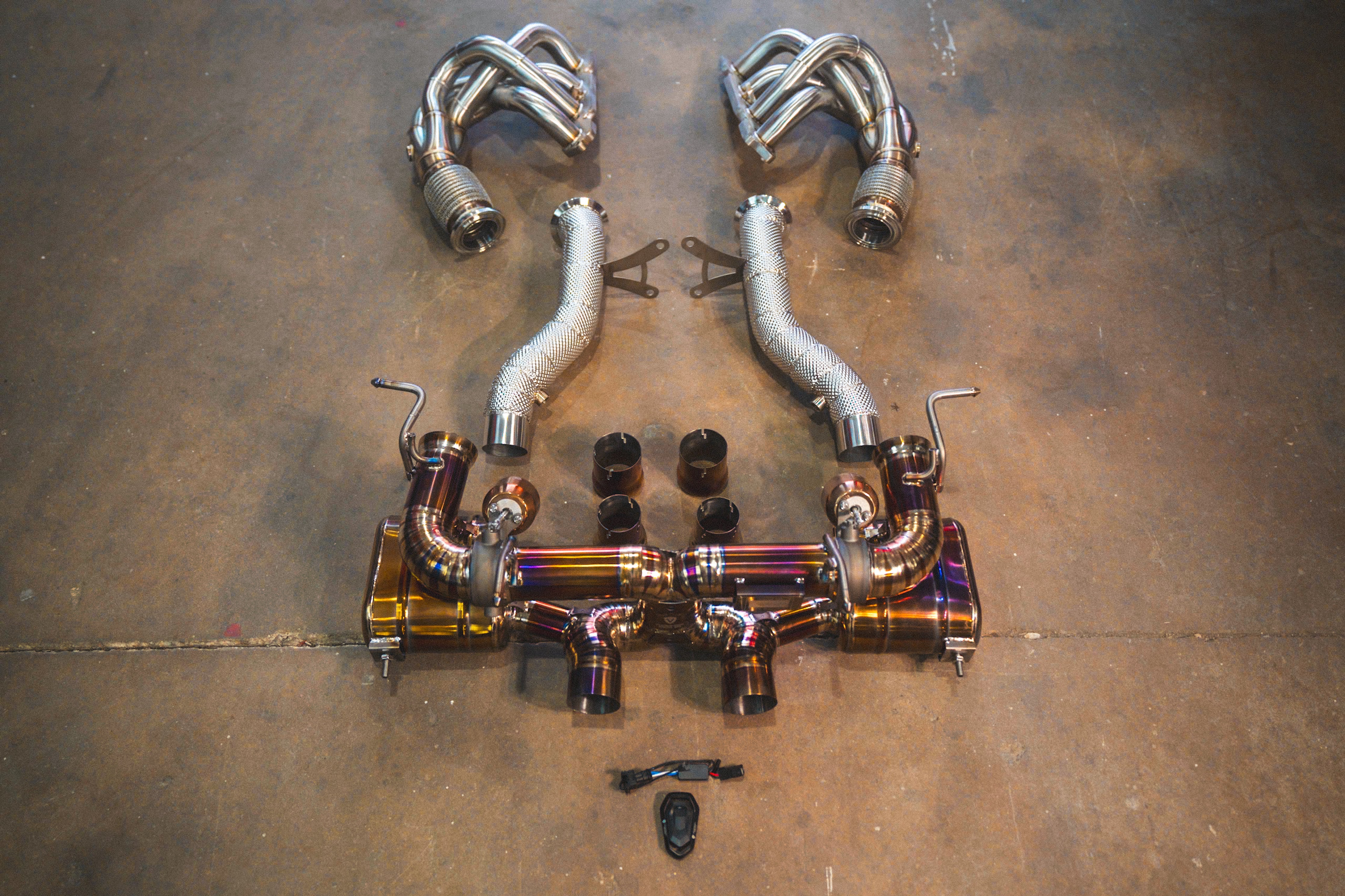 Ferrari 458 Italia Valved Sport Exhaust System - COLORADO N5X