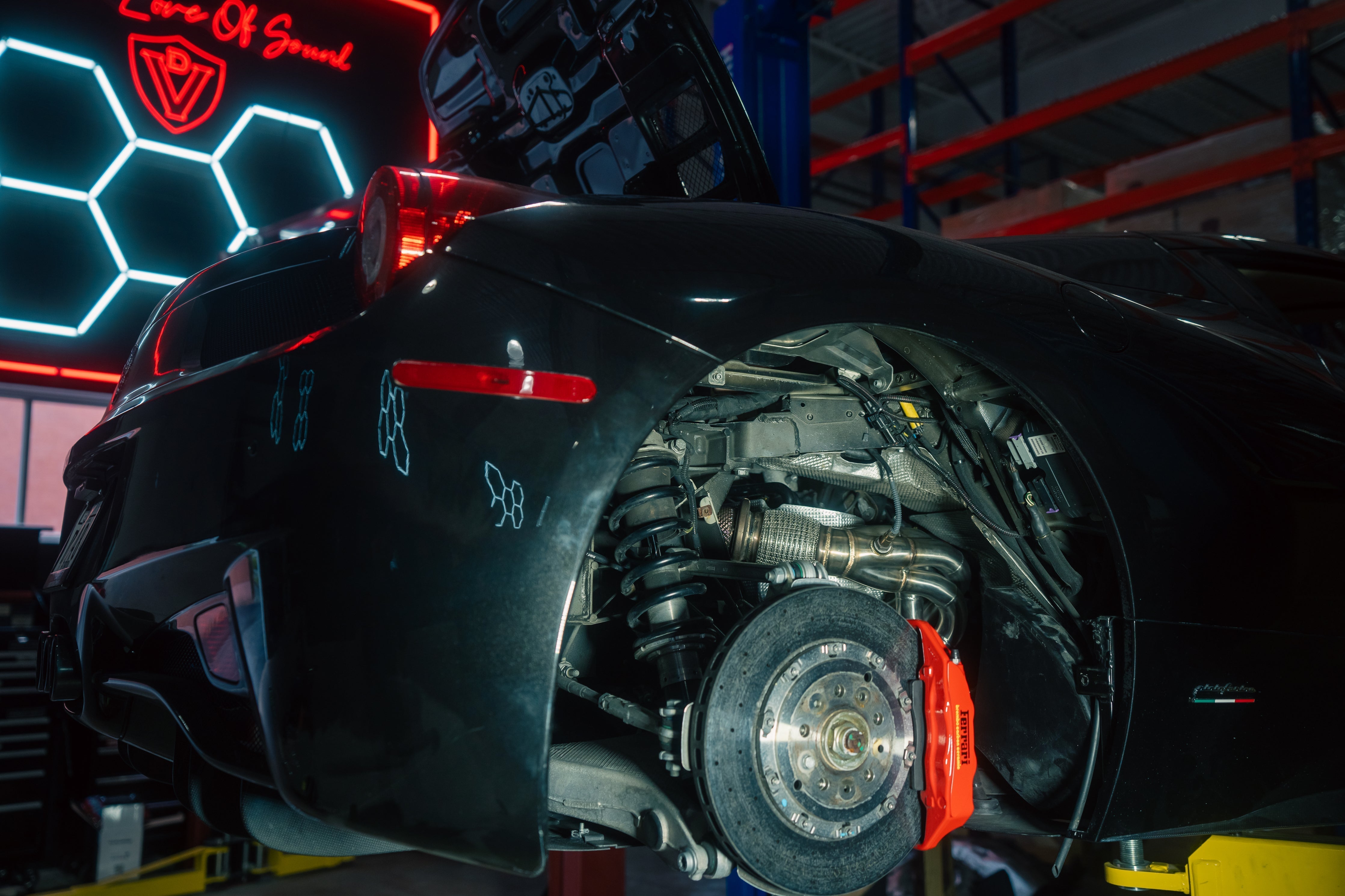 Ferrari 458 Italia Valved Sport Exhaust System - COLORADO N5X