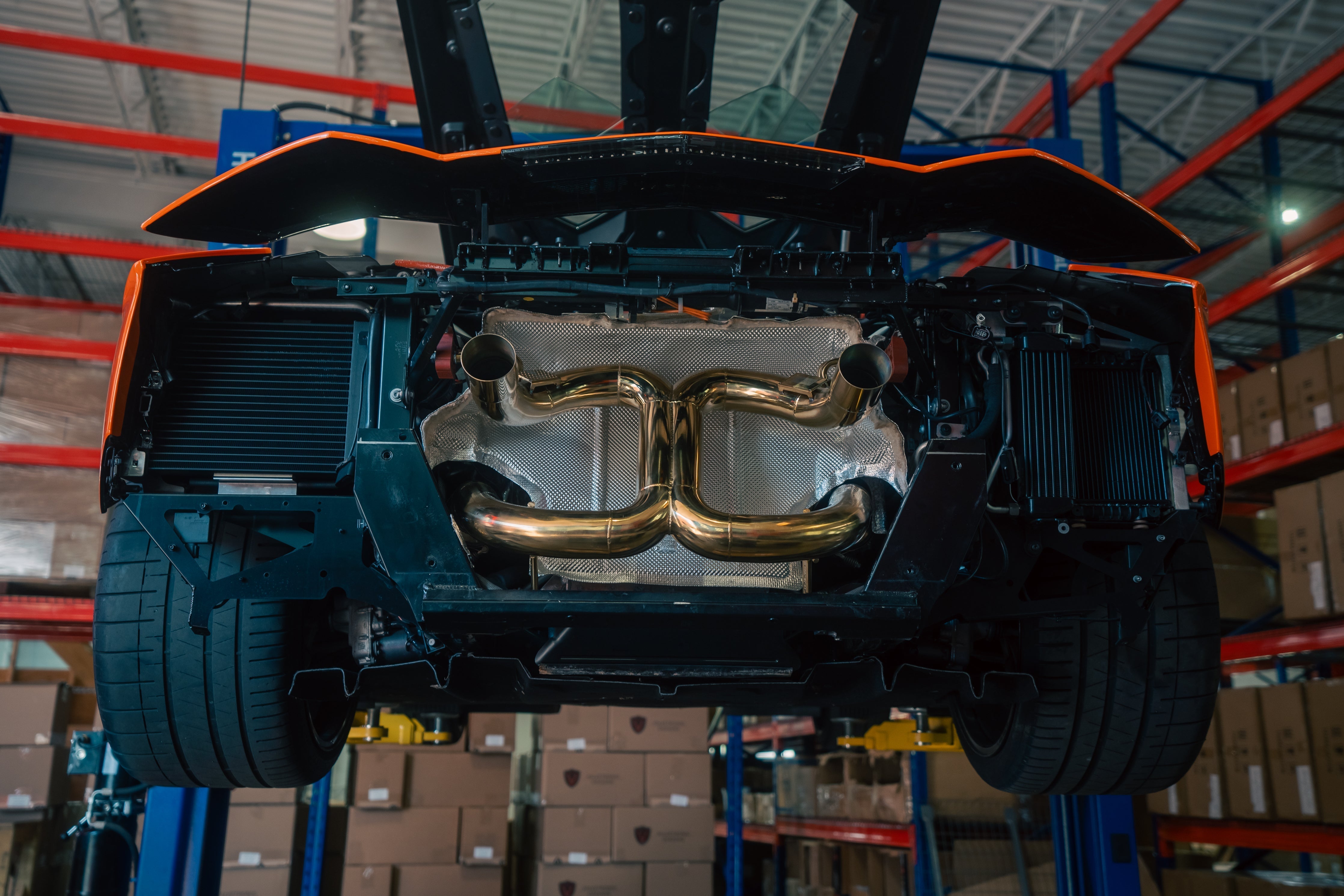 Lamborghini Aventador SVJ/Ultimae Valved Sport Exhaust System - COLORADO N5X