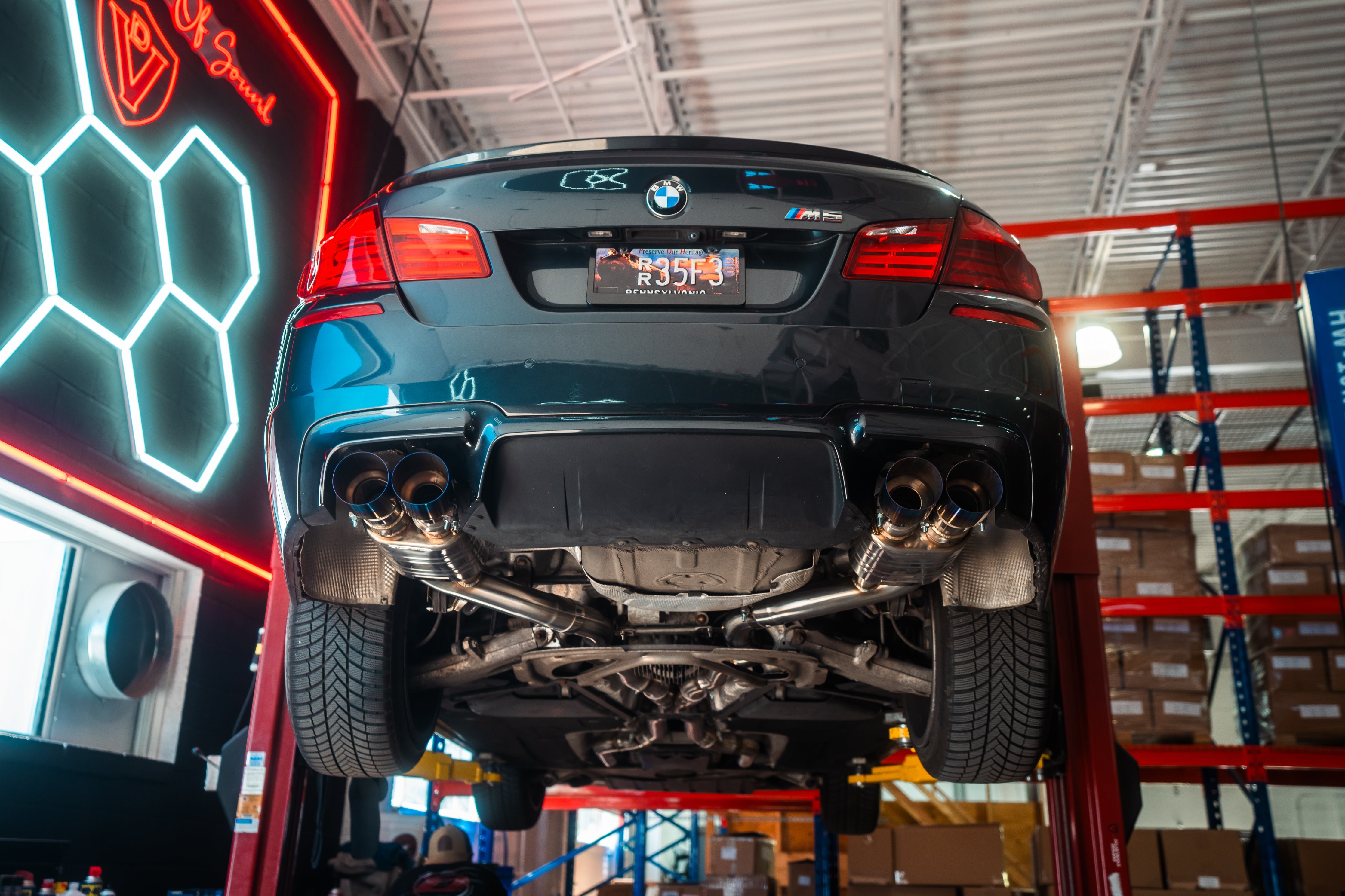 BMW F10 M5 / F06 M6 Valved Sport Exhaust System - COLORADO N5X
