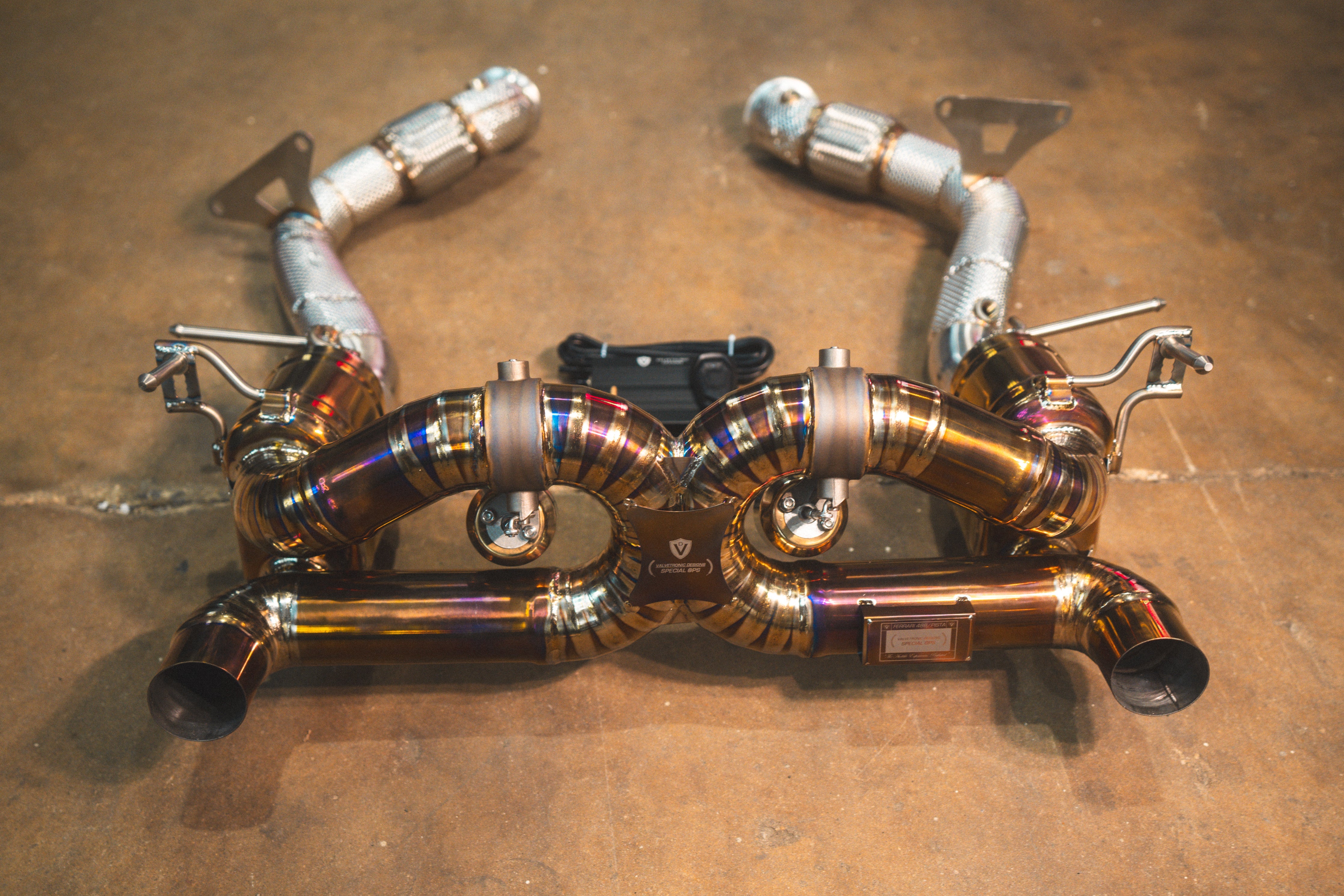 Ferrari 488 GTB Valved Sport Exhaust System - COLORADO N5X