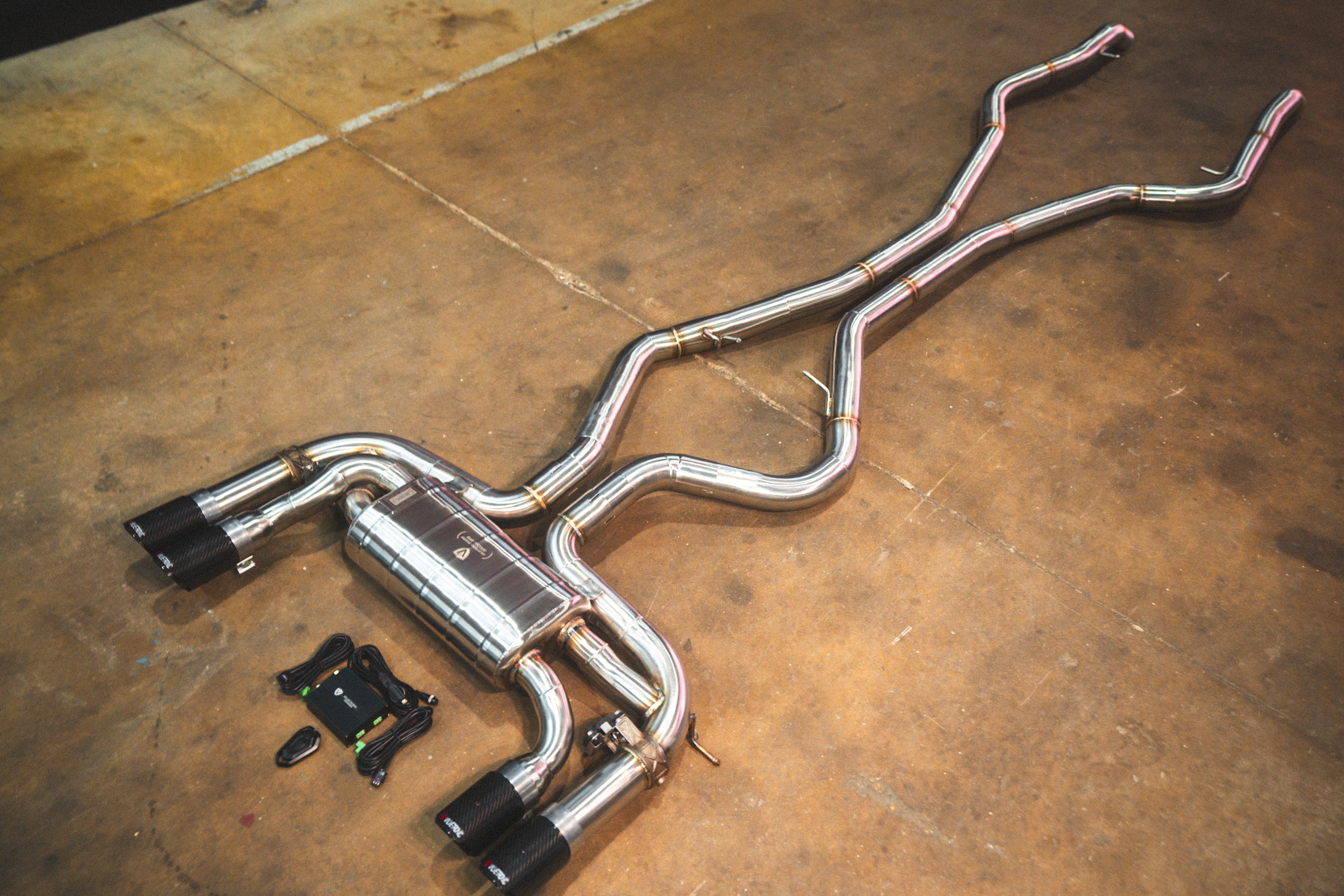 BMW X5M / X6M Valved Sport Exhaust System (F85 / F86) - COLORADO N5X
