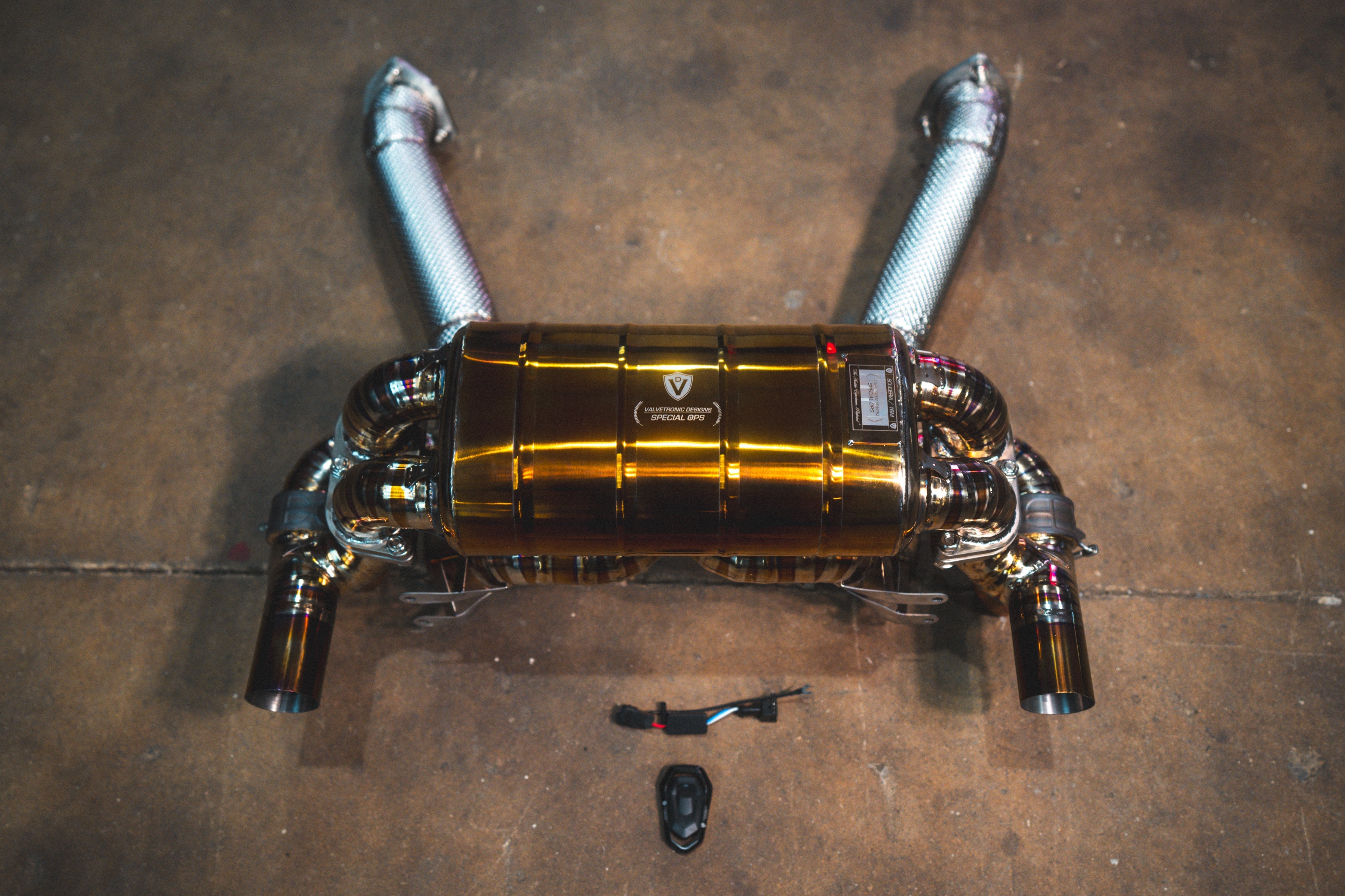 Ferrari F430 Scuderia / 16M Valved Sport Exhaust System - COLORADO N5X