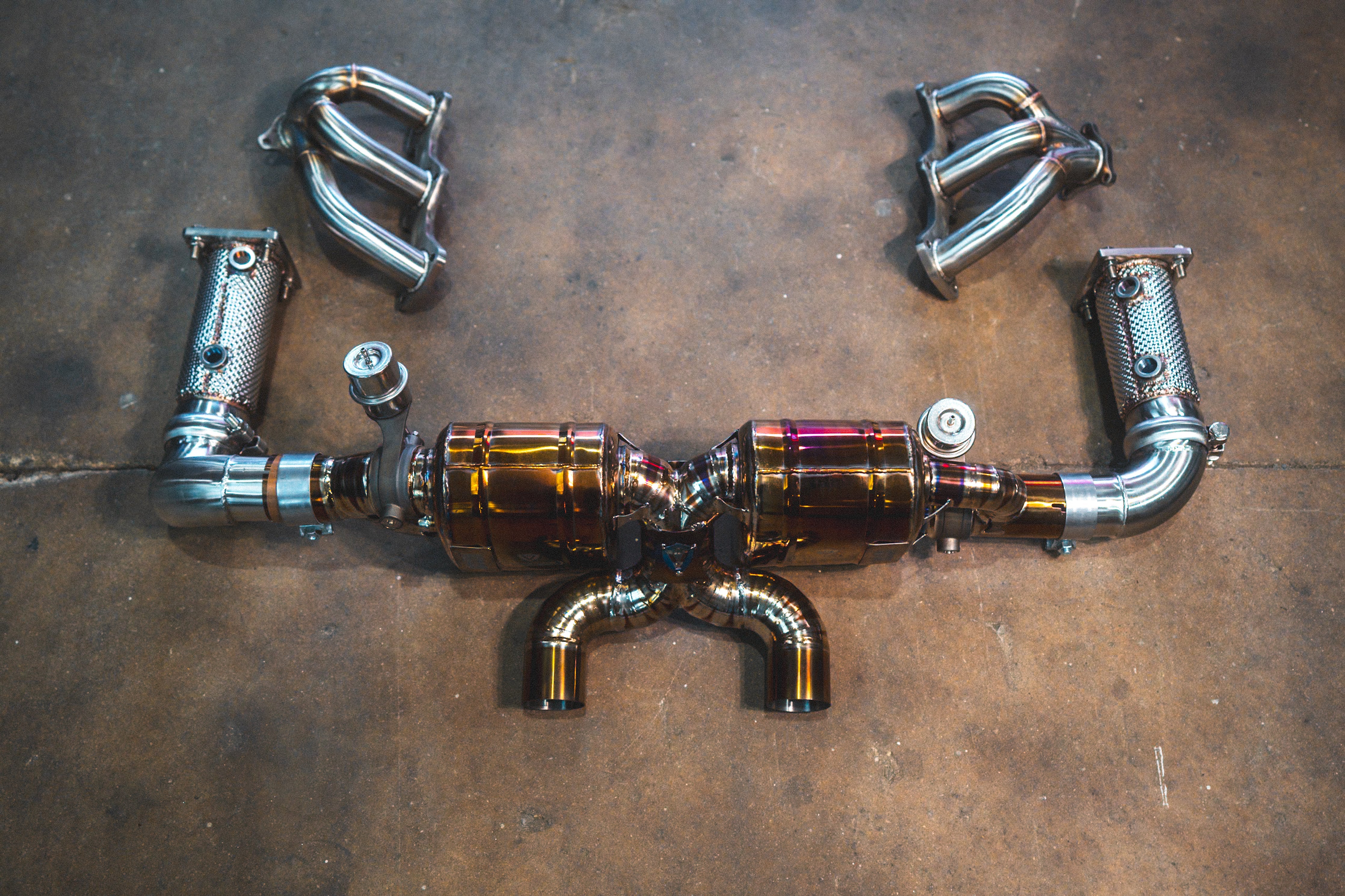 Porsche 991.2 Carrera Valved Sport Exhaust System - COLORADO N5X