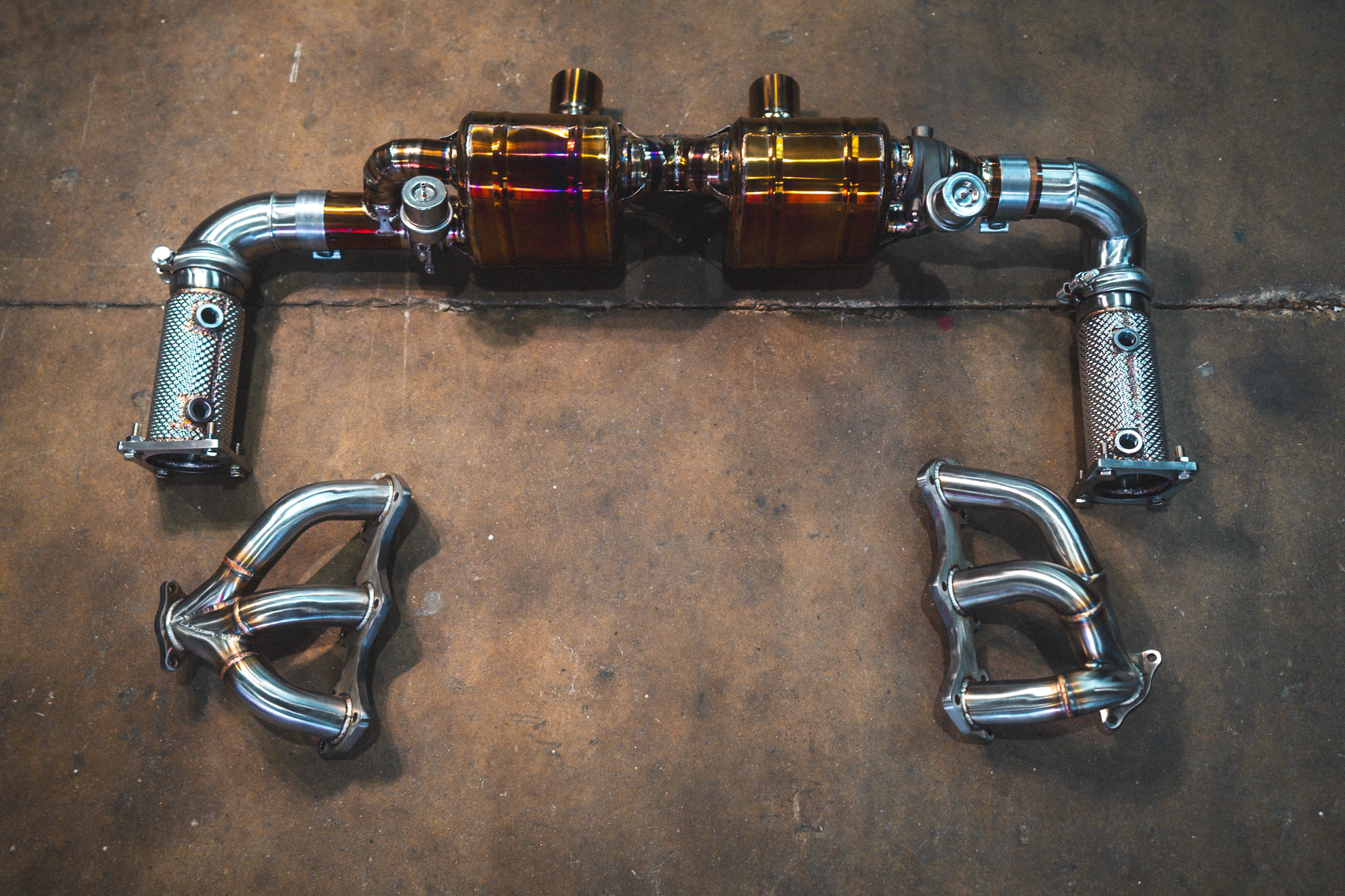 Porsche 991.2 Carrera Valved Sport Exhaust System - COLORADO N5X