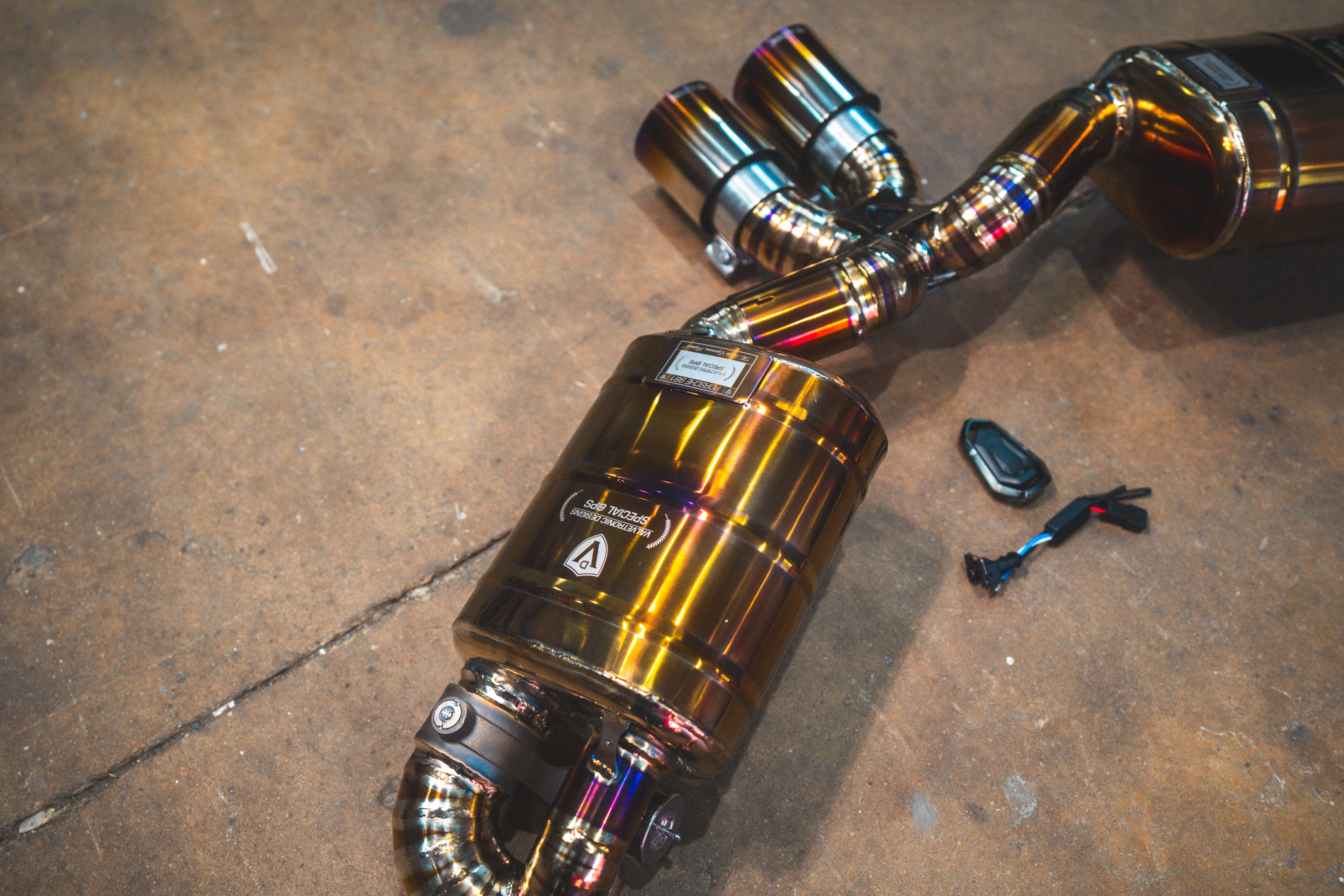 Porsche Boxster/Cayman 981 Valved Sport Exhaust System - COLORADO N5X