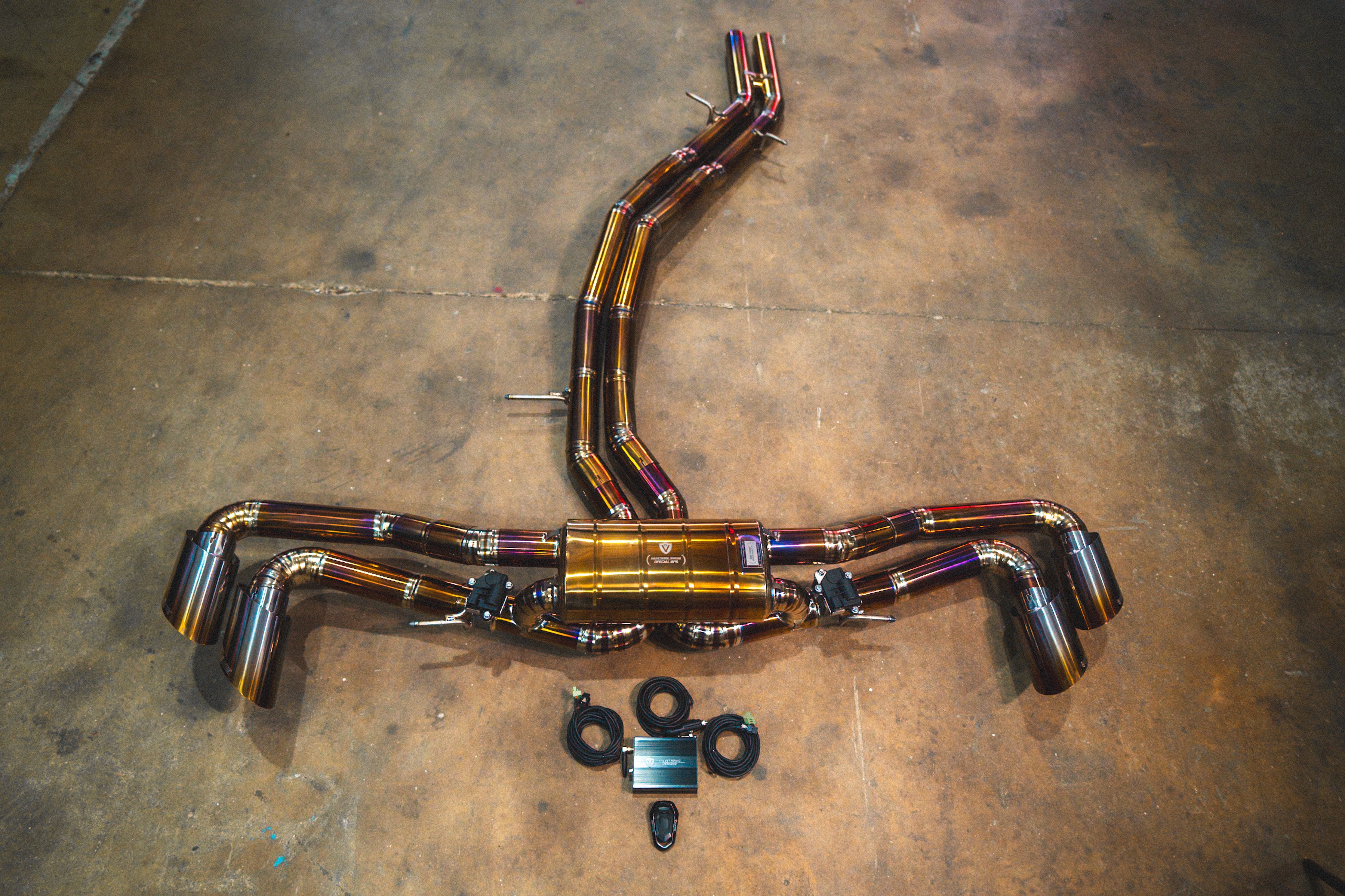 Lamborghini Urus Valved Sport Exhaust System - COLORADO N5X
