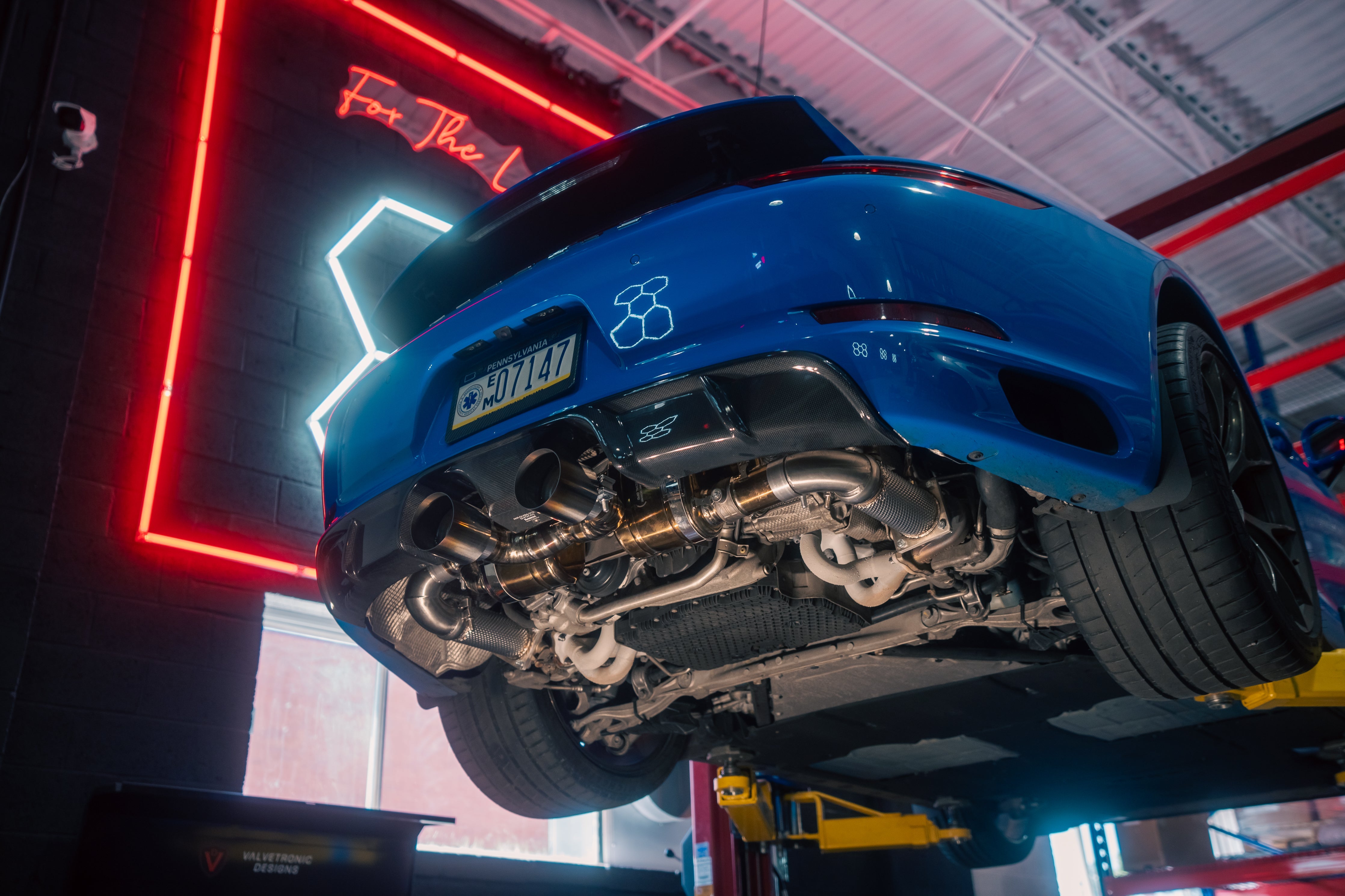 Porsche 991.2 Carrera Valved Sport Exhaust System - COLORADO N5X