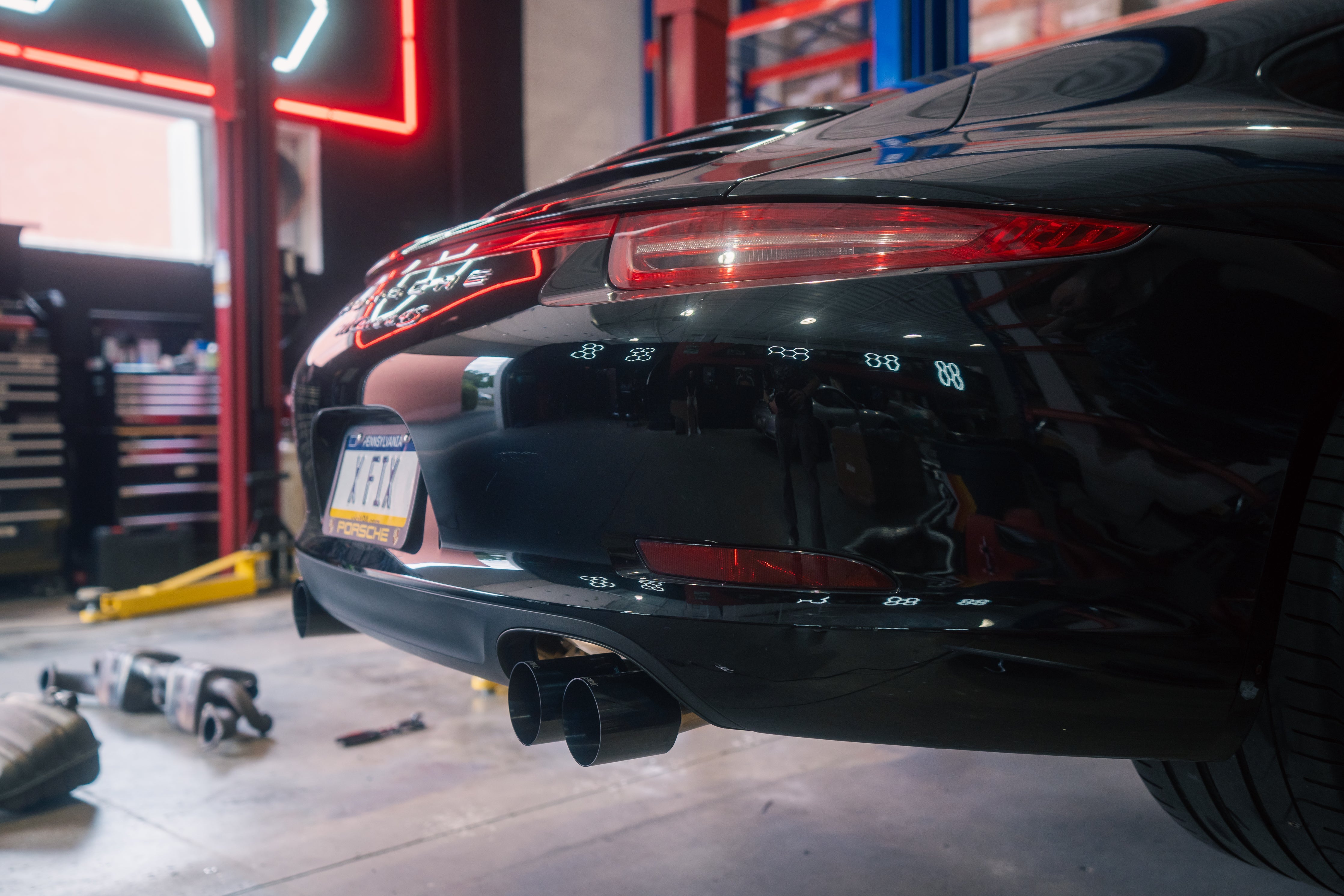Porsche 911 Carrera / S / GTS Valved Sport Exhaust System (991.1) - COLORADO N5X