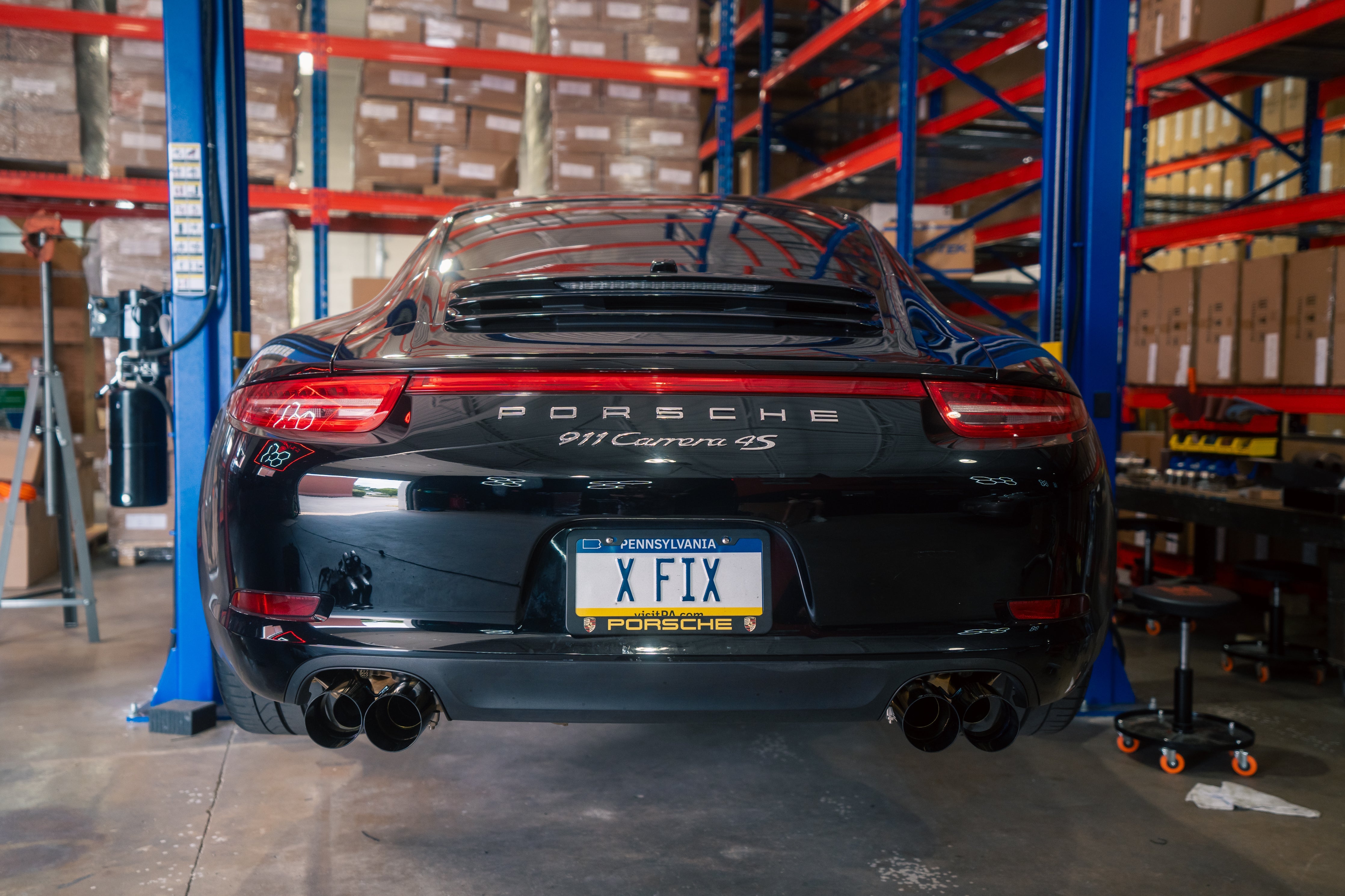Porsche 911 Carrera / S / GTS Valved Sport Exhaust System (991.1) - COLORADO N5X
