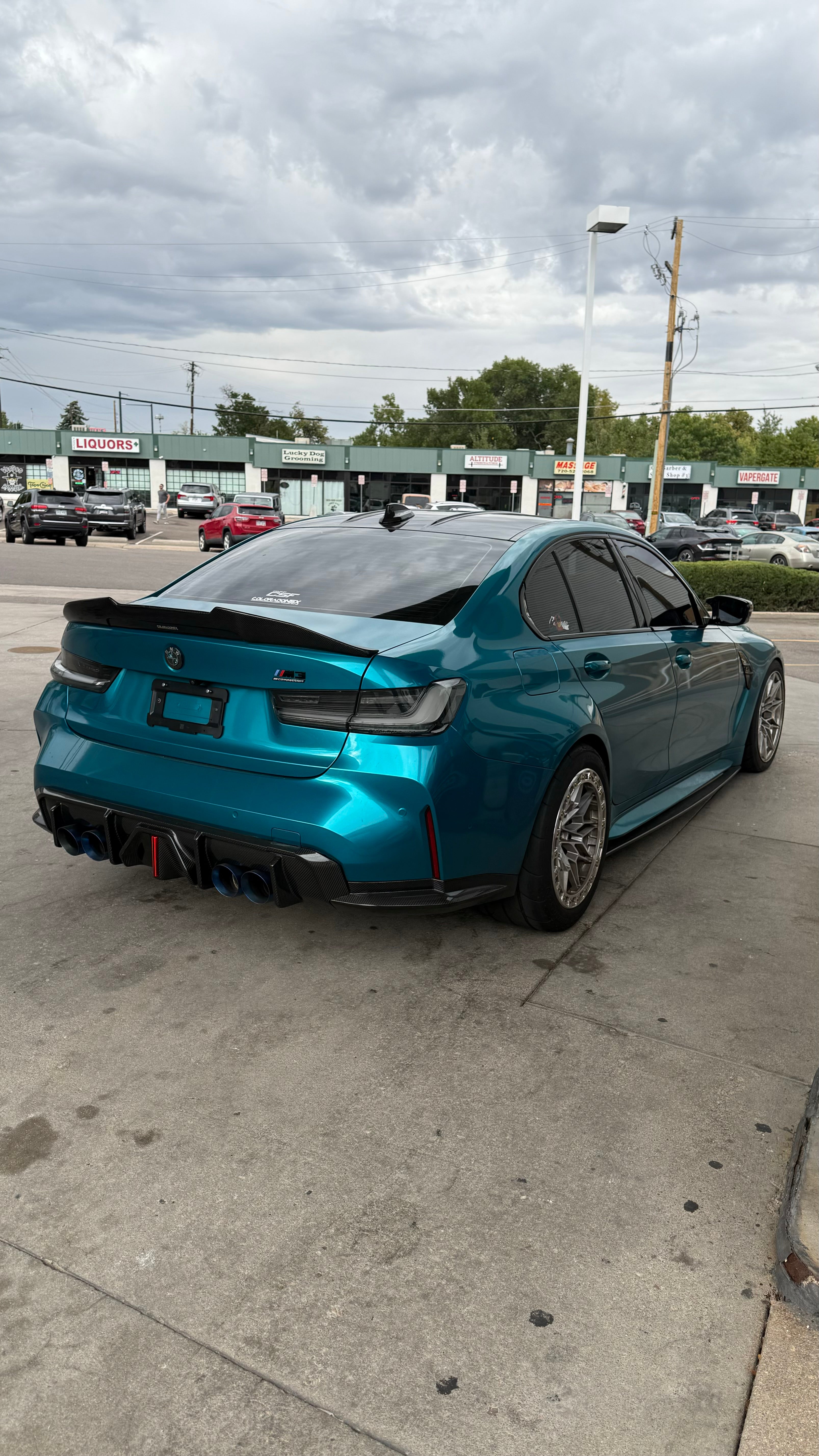 S58 Valved Catback Exhaust (Titanium) - G8X M2/M3/M4 - COLORADO N5X