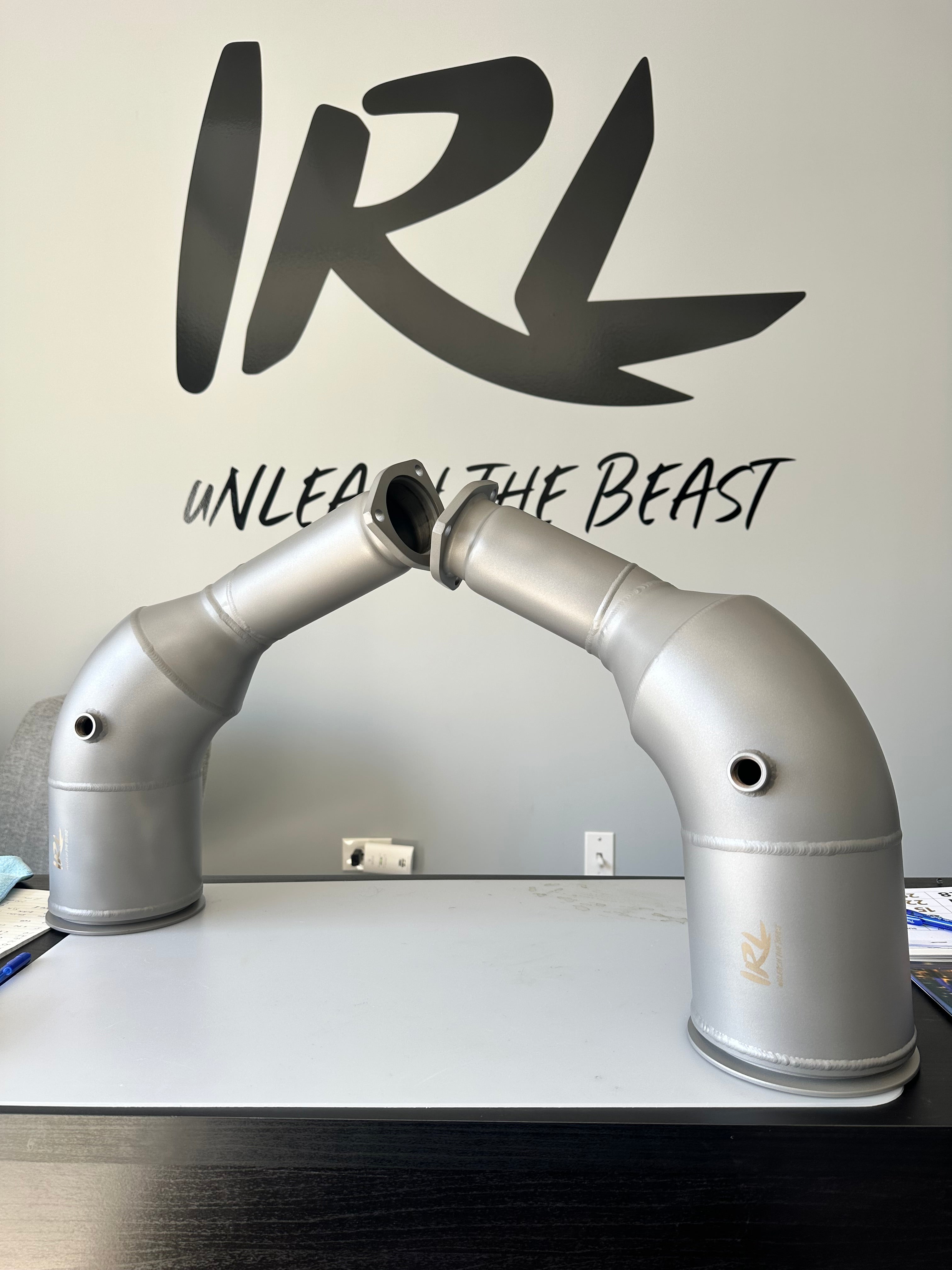 IRL Audi C8 RS7 Downpipes - COLORADO N5X