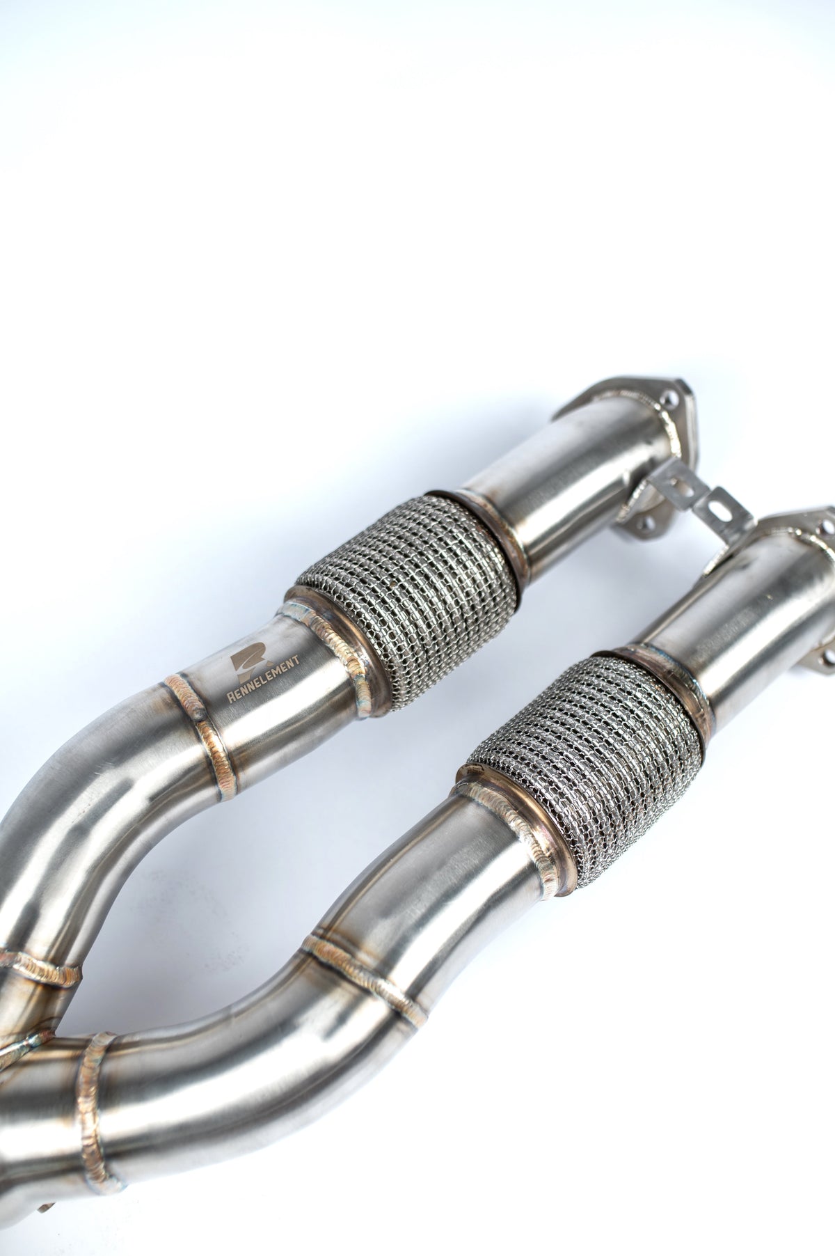 RENNELEMENT Audi RS3 8V Stainless Steel Downpipe.