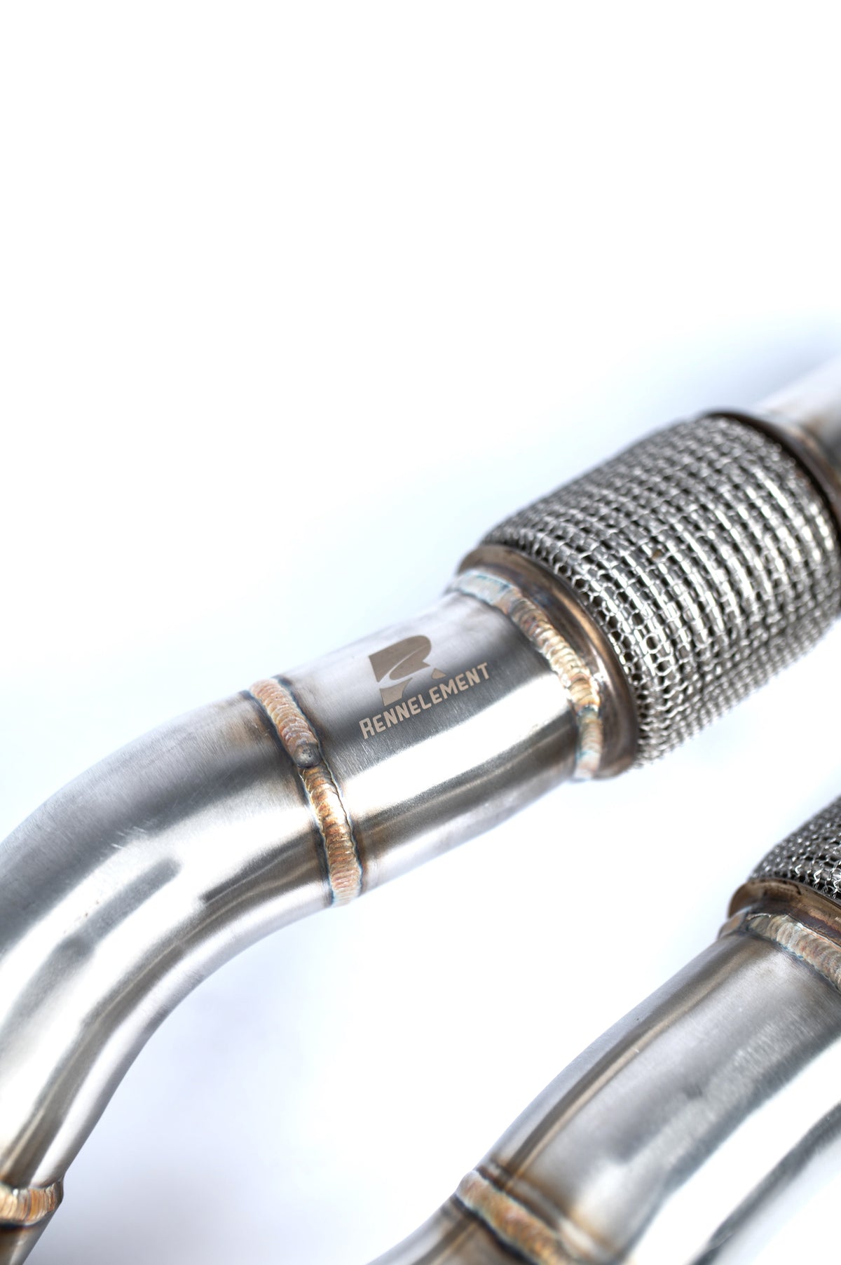 RENNELEMENT Audi RS3 8V Stainless Steel Downpipe.
