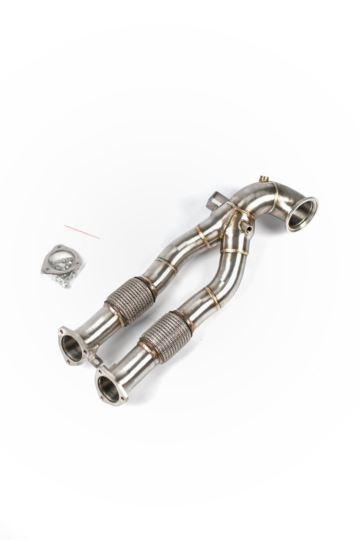 RENNELEMENT Audi RS3 8V Stainless Steel Downpipe.
