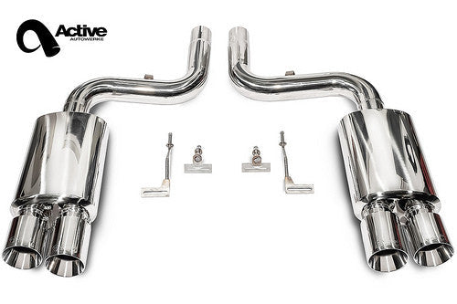Active Autowerke BMW F10 550I Signature Rear Exhaust System.