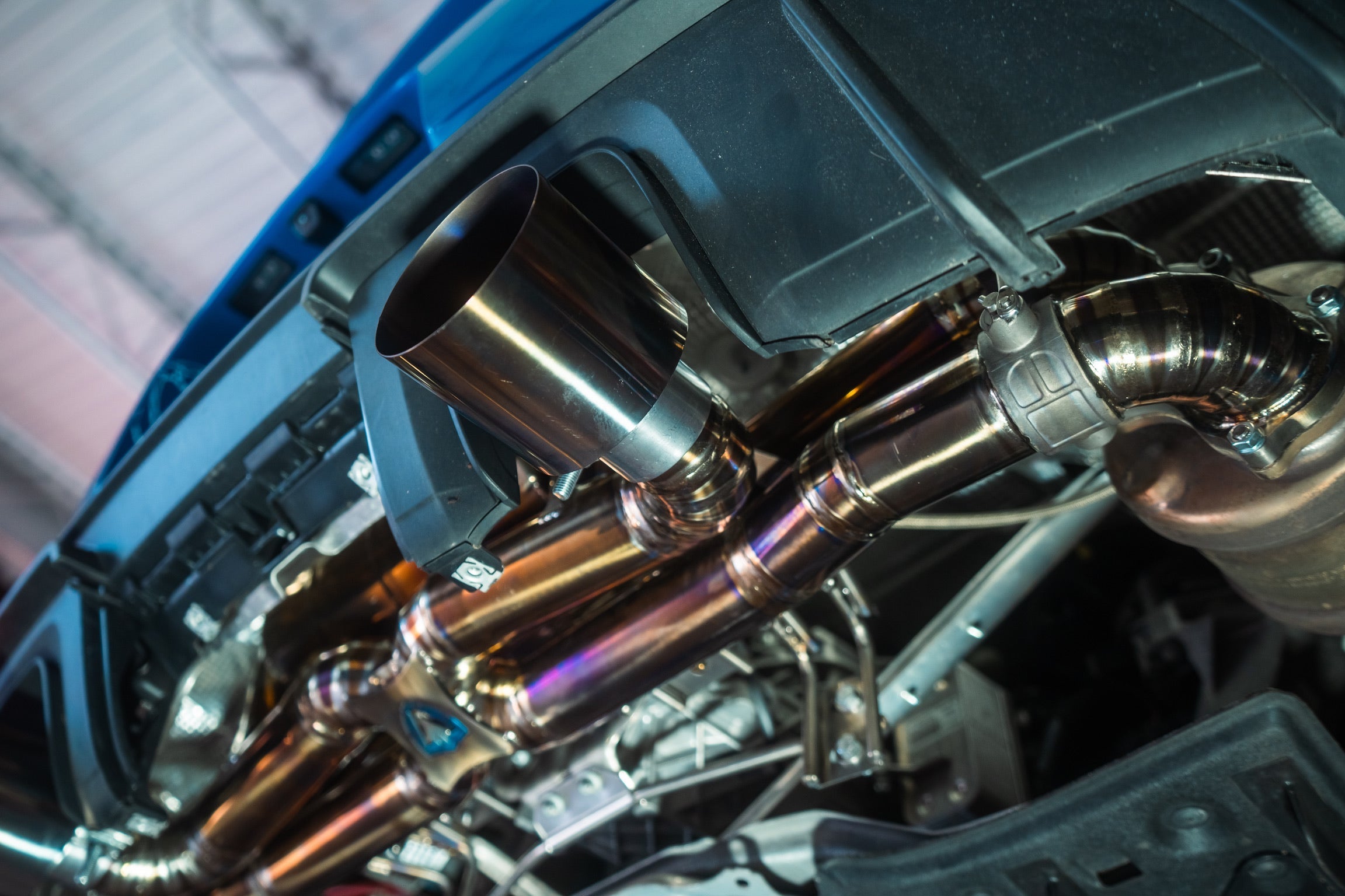 Porsche 718 GT4 / Boxter Spyder Valved Sport Exhaust System - COLORADO N5X