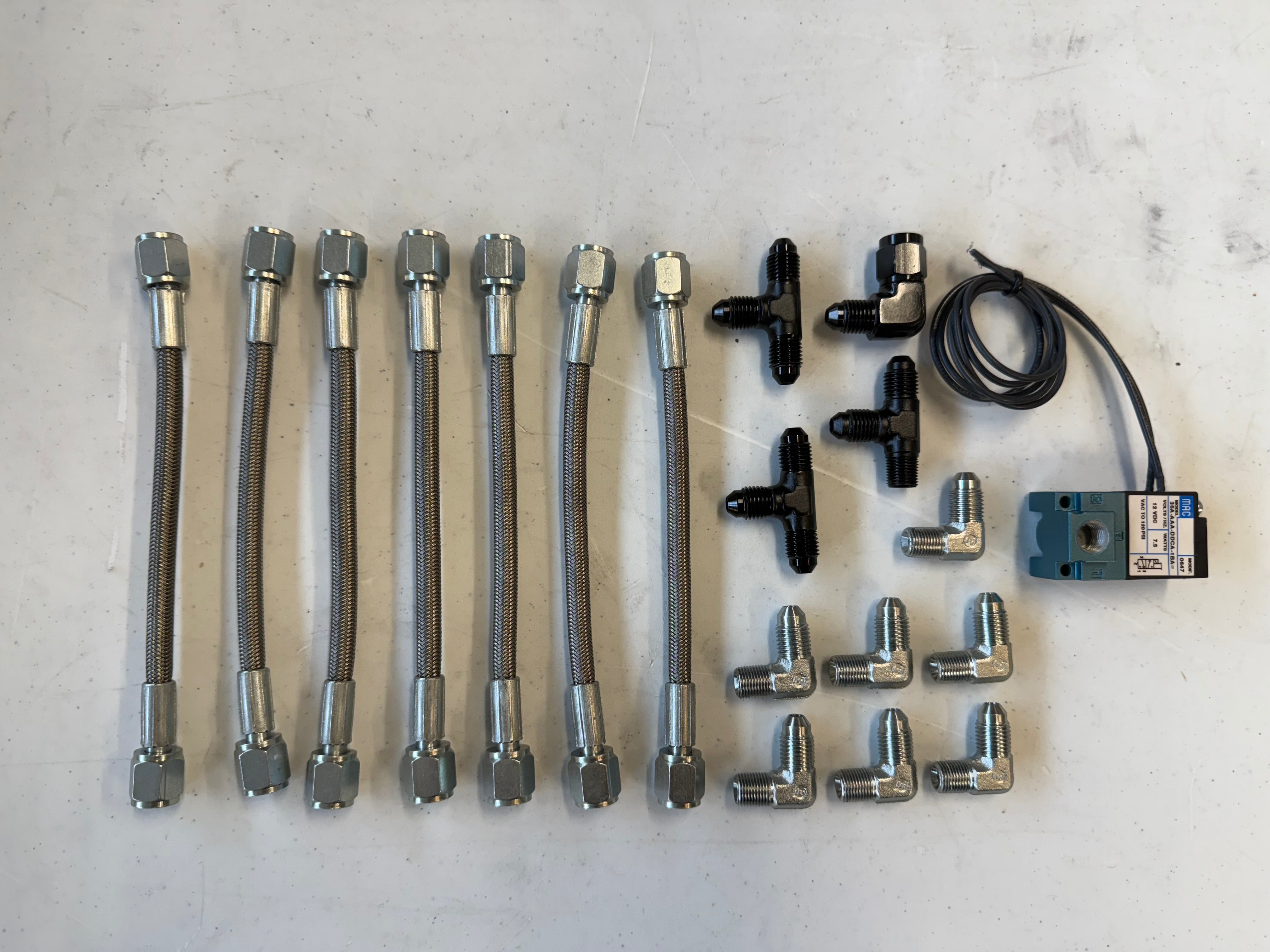 Stainless wastegate line kit - COLORADO N5X