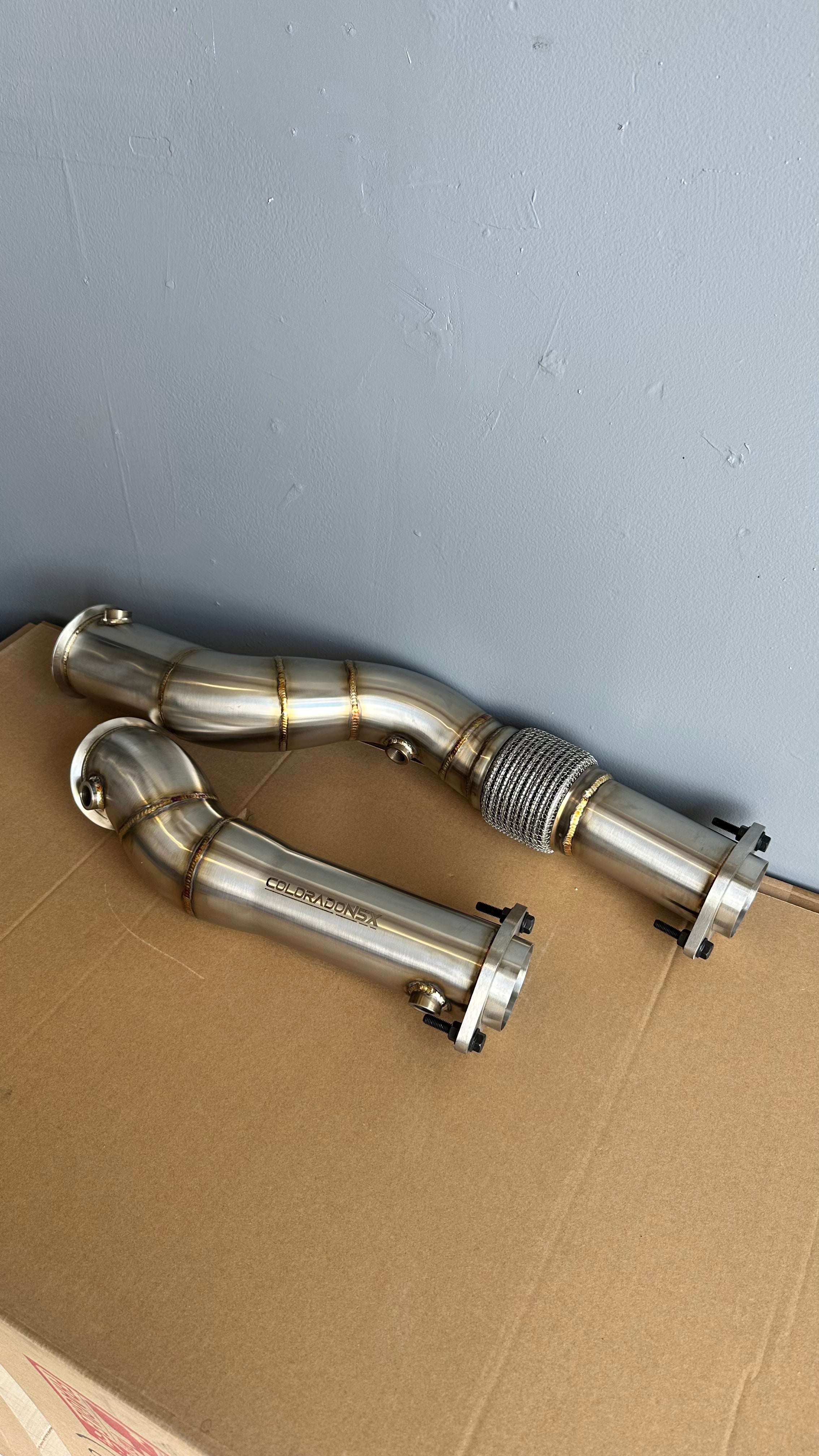 S58 M3/M4 Downpipes - Decor - COLORADO N5X