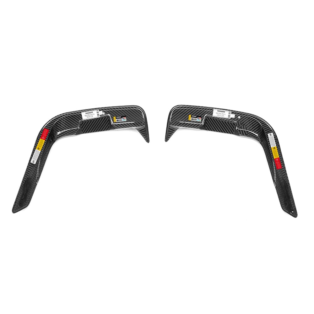 SOOQOO BMW Z4 G29 Front Bumper Inserts In Gloss Carbon — product view 4