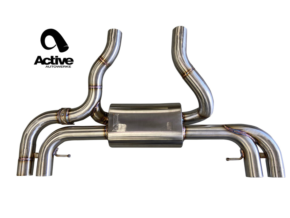 G4X BMW M240i Valved Rear Axle-back Exhaust.