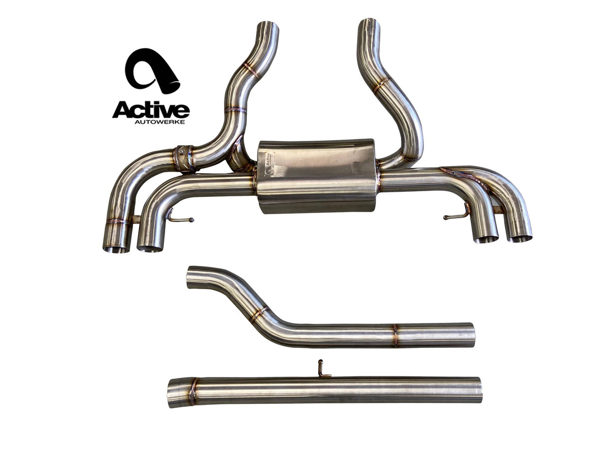 G2X M340i M440i Valved Rear Axle-back Exhaust.