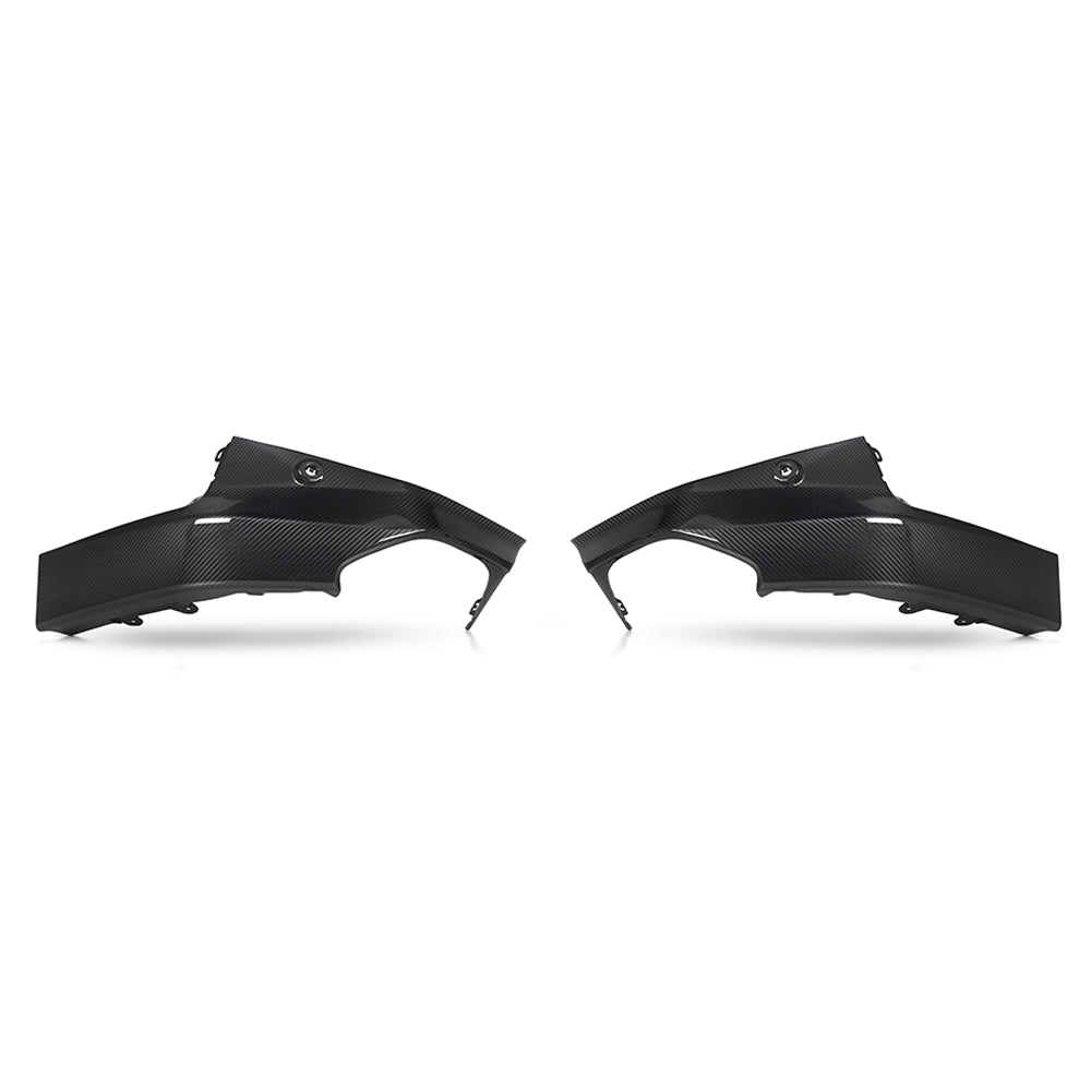 SOOQOO BMW 2 Series G42 Side Diffuser In Prepreg Carbon Fiber