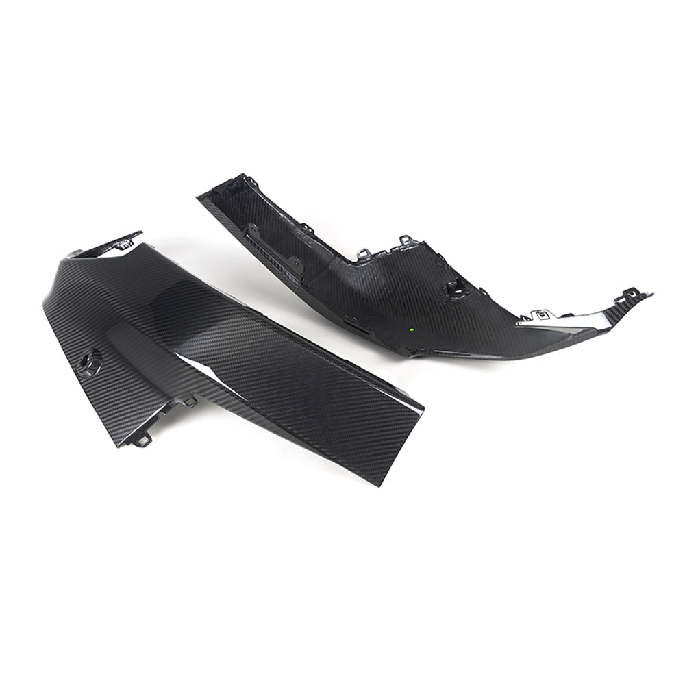 SOOQOO BMW 2 Series G42 Side Diffuser In Prepreg Carbon Fiber — product view 9