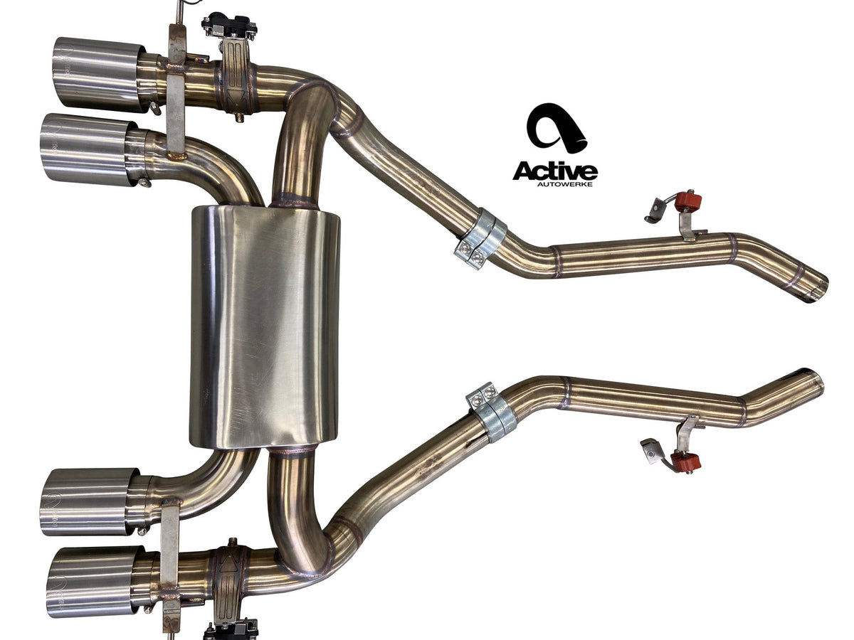 G87 M2 Valved Rear Axle-back Exhaust.