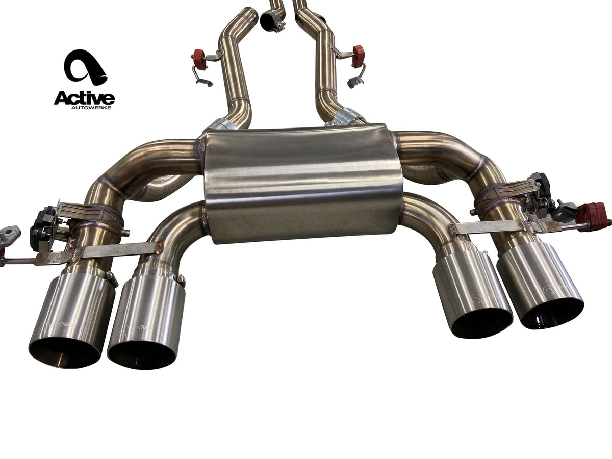 G87 M2 Valved Rear Axle-back Exhaust.