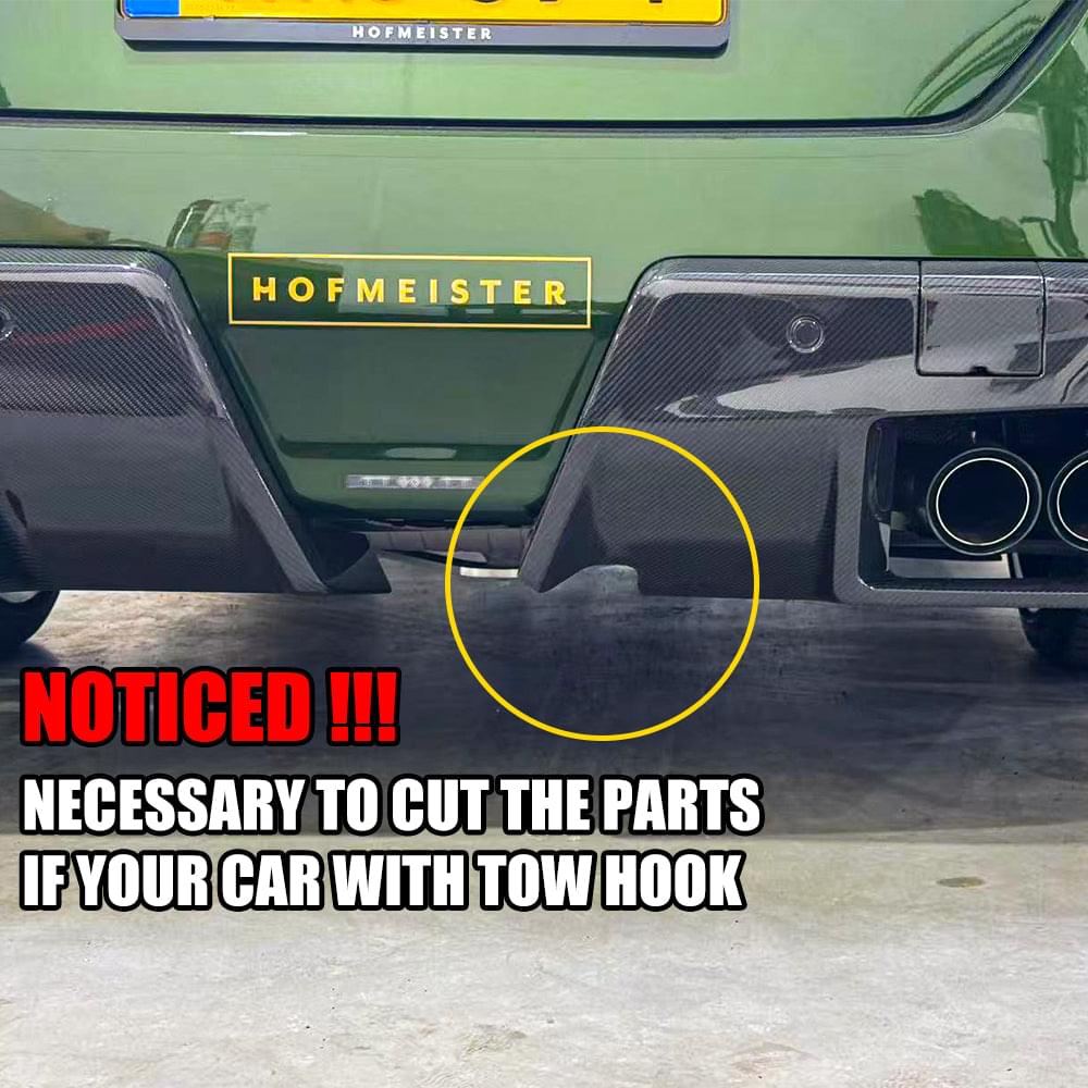 SOOQOO V1 BMW M5 G90 Rear Diffuser In Prepreg Carbon Fiber — product view 11
