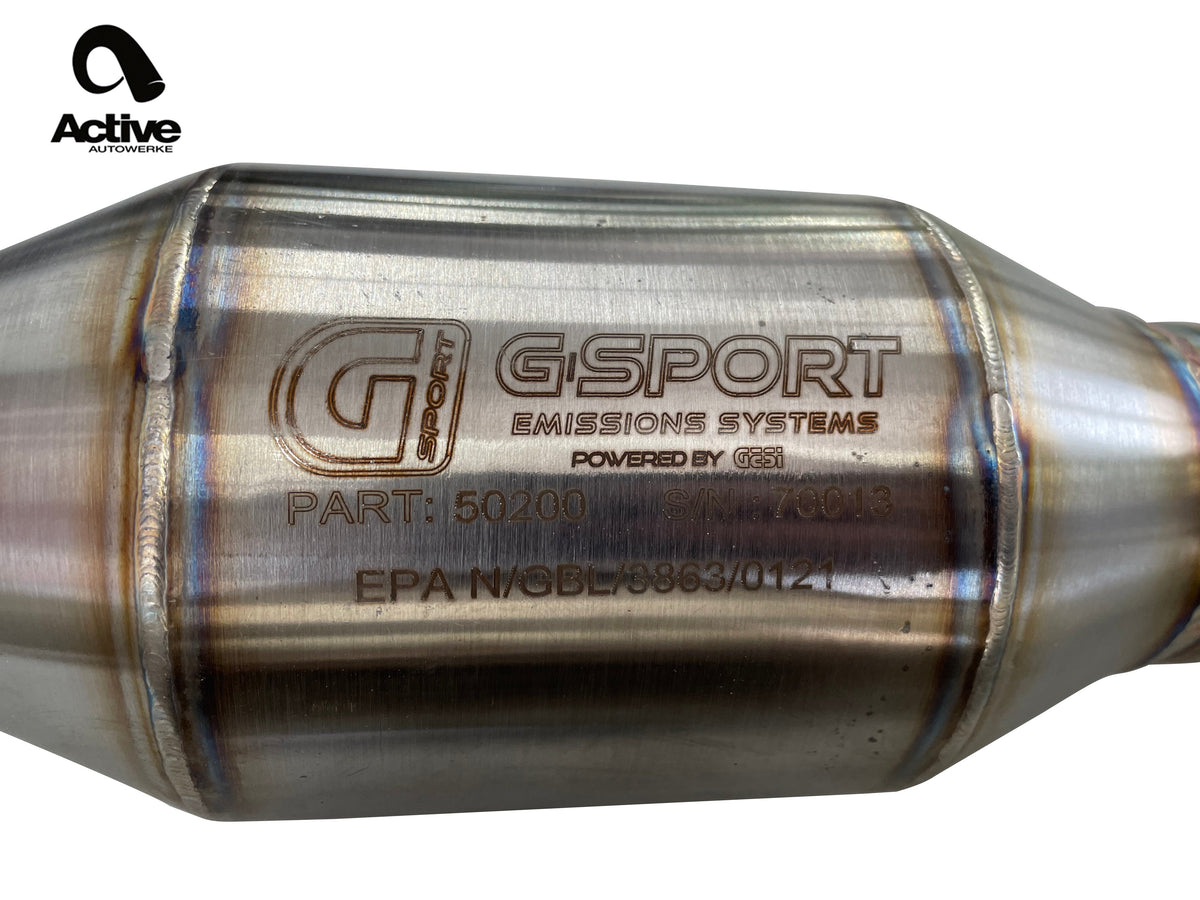 Active Autowerke E9X M3 Signature X Pipe with Active AFlow Super High Flow Cats.