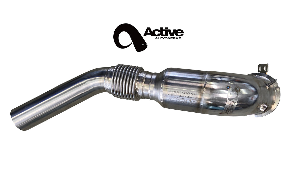 Active Autowerke Toyota GR Corolla GESI Catted Downpipe.