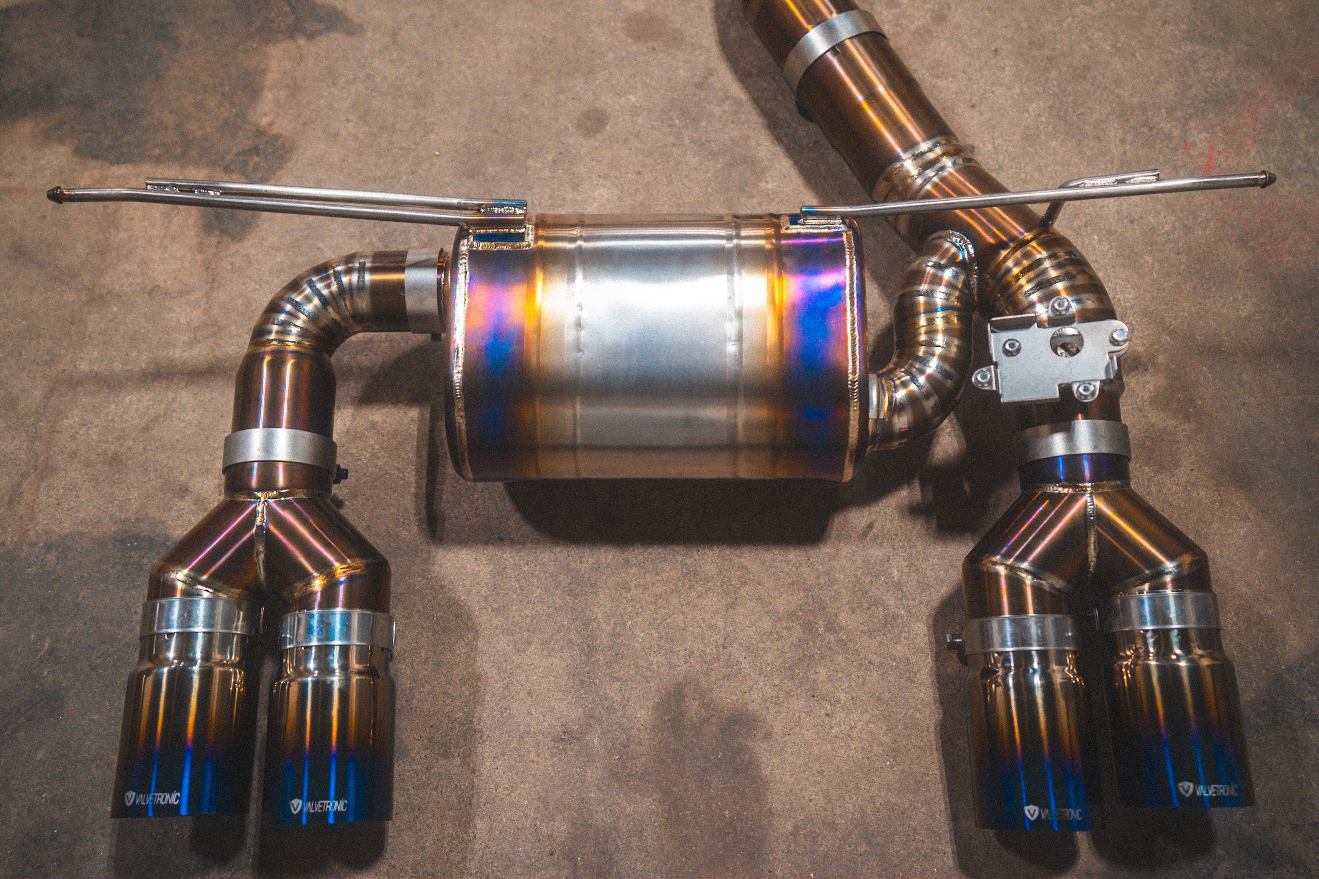 BMW F87 M2 Competition Equal Length Valved Sport Exhaust System - COLORADO N5X