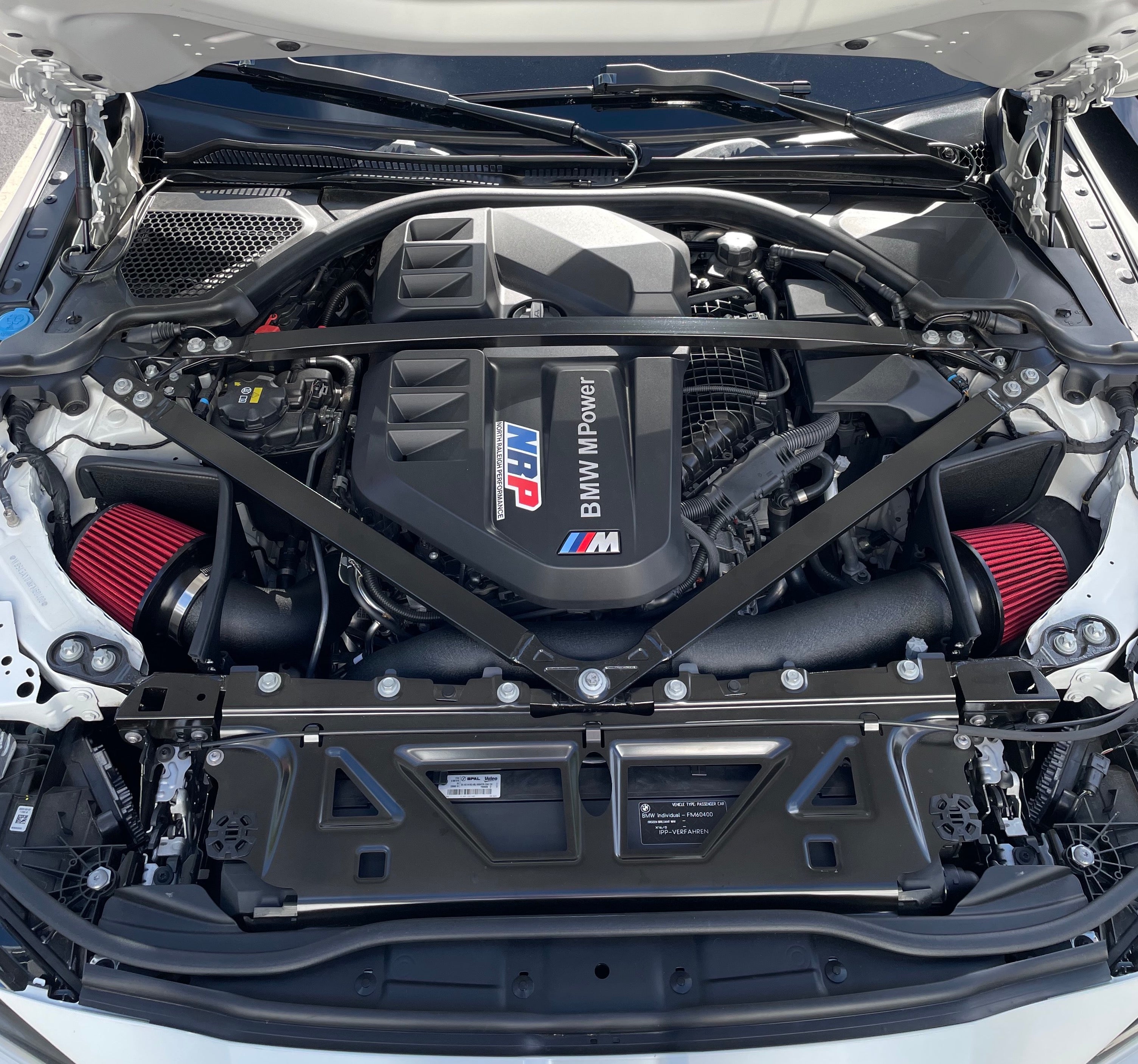 MAD BMW M2 M3 M4 G87 G80 G82 S58 Cold Air Intake W/ Heat Shield - COLORADO N5X