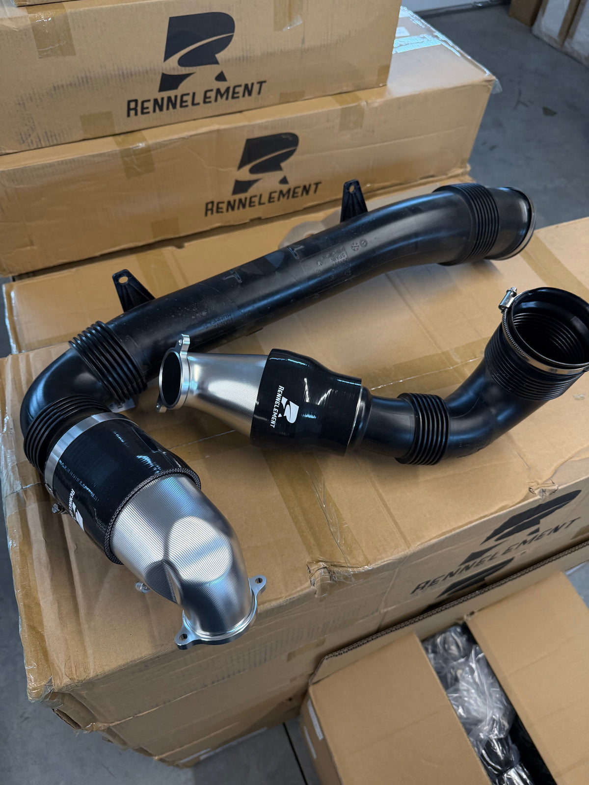 RENNELEMENT G8X Billet Ultra Flow Turbo Inlets.