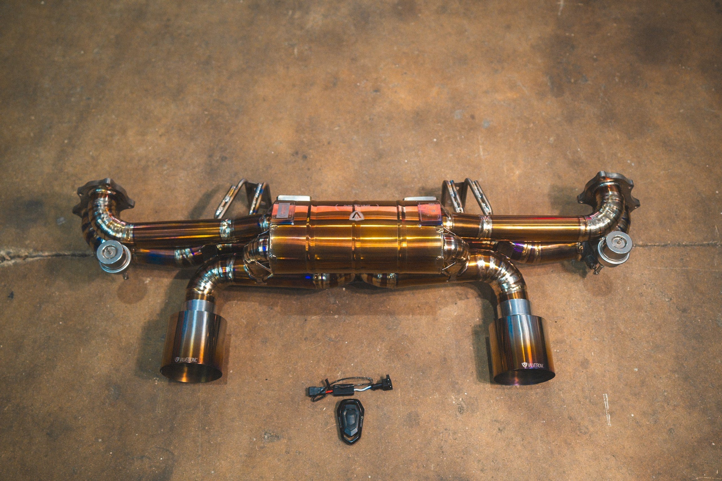 Porsche 718 GT4 / Boxter Spyder Valved Sport Exhaust System - COLORADO N5X