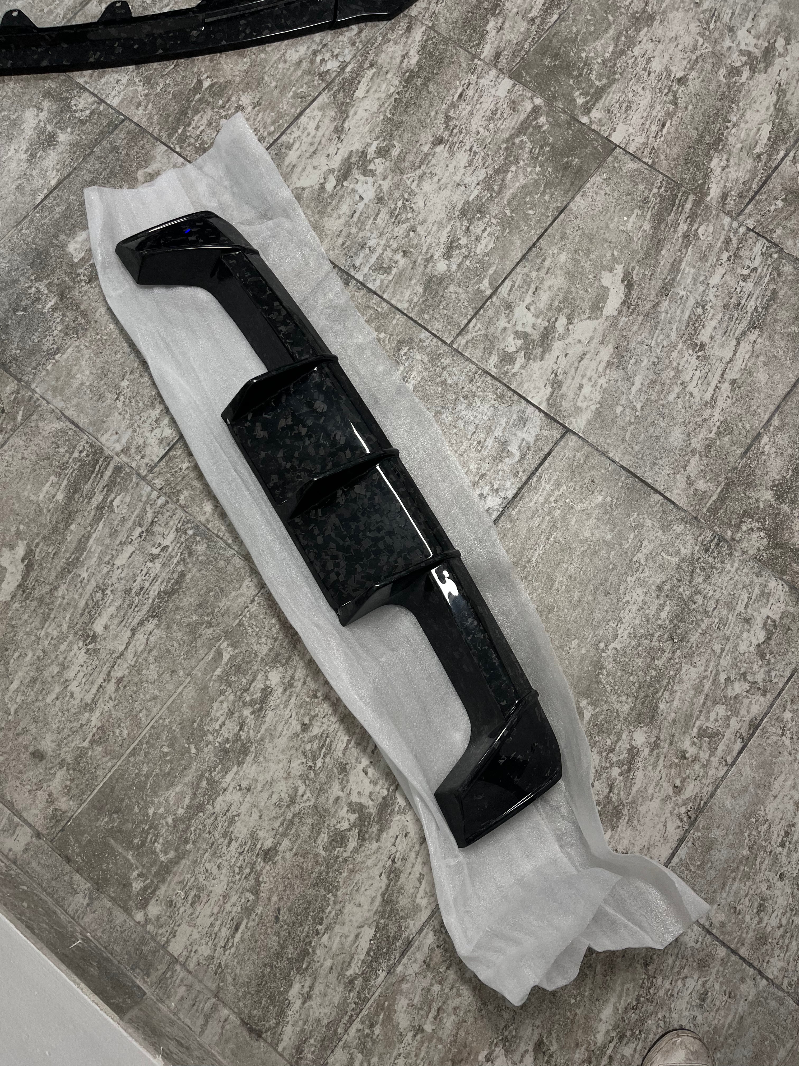 G80/G82 M3/M4 Forged Carbon Euro Type Rear Diffuser - COLORADO N5X