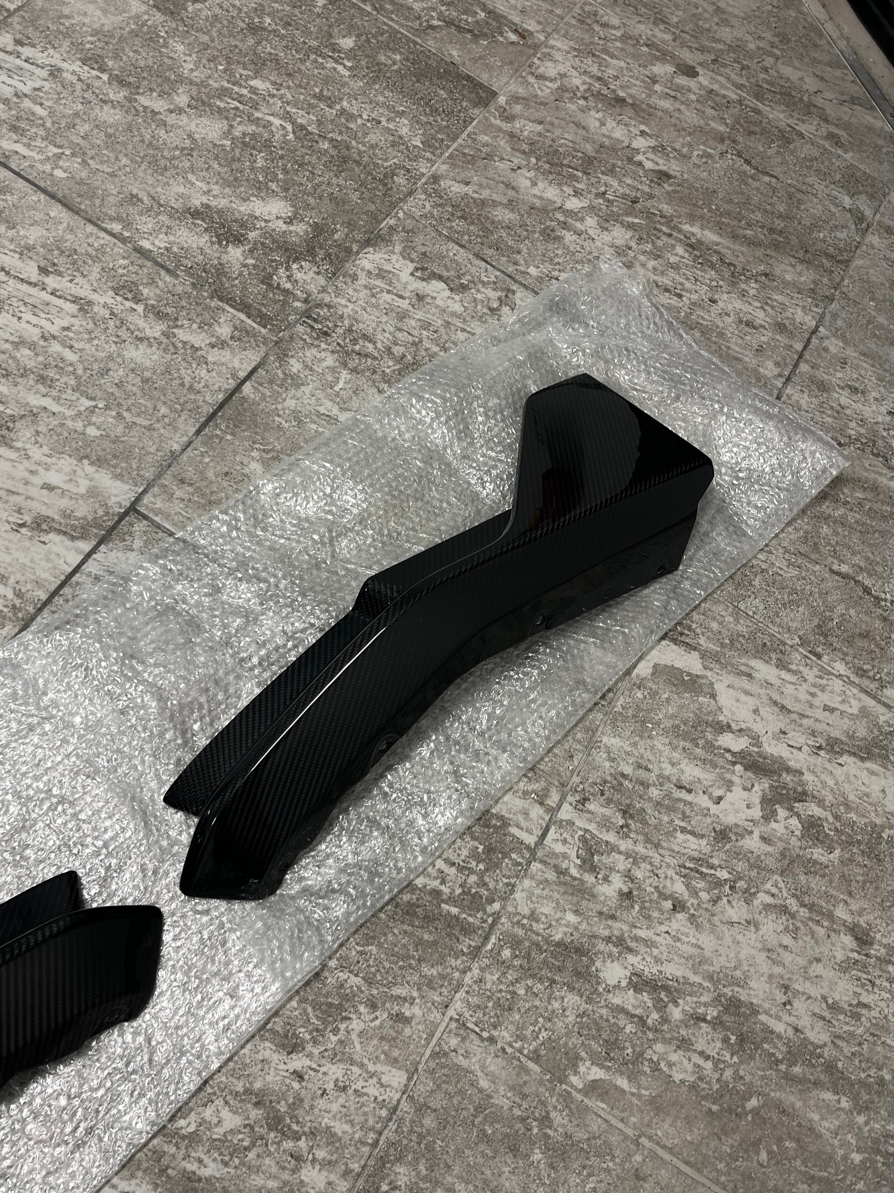 G80/G82 M3/M4 Carbon Fiber Diffuser Extensions - COLORADO N5X