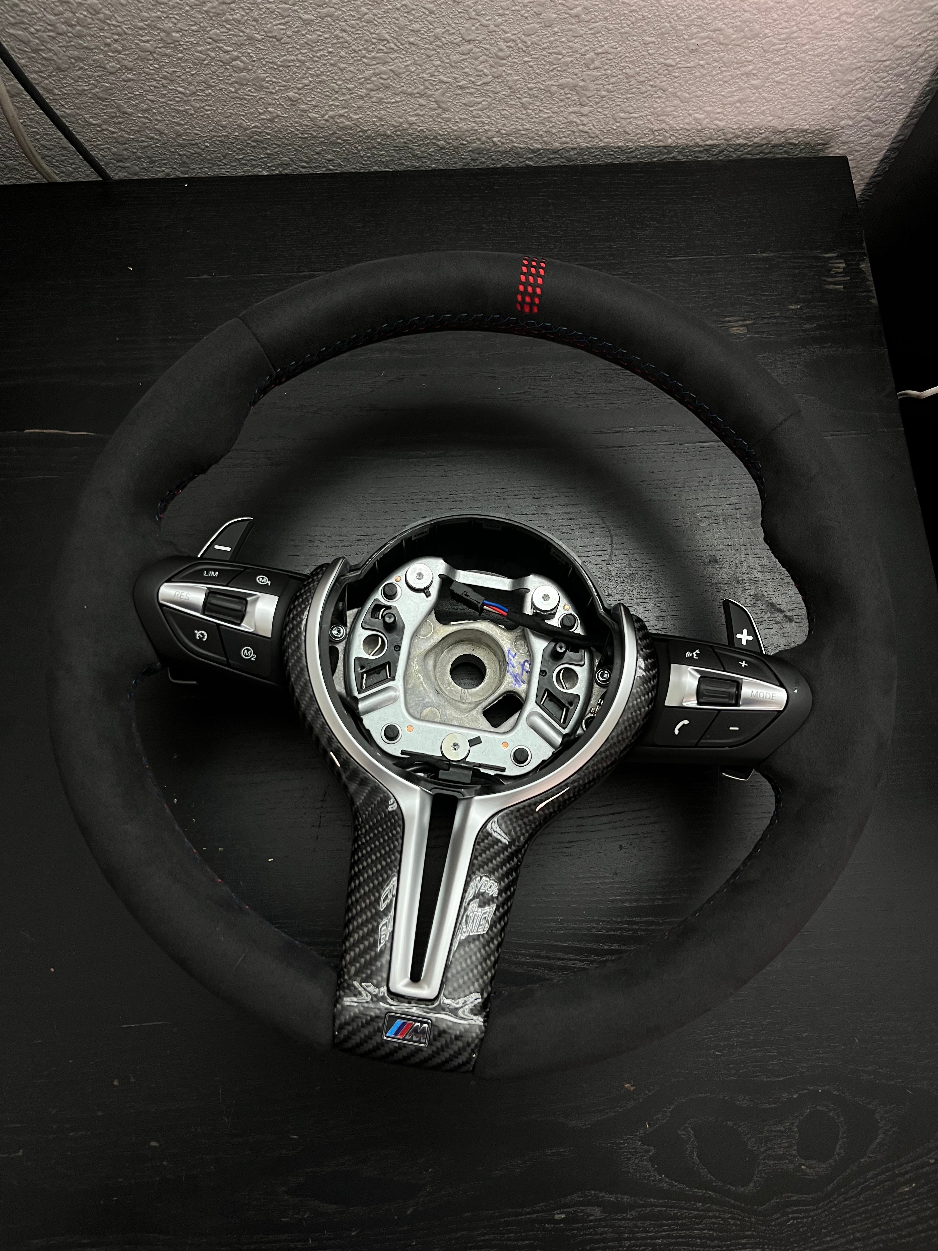 Alcantara/Carbon Fiber Steering Wheel for F8X M2/M3/M4