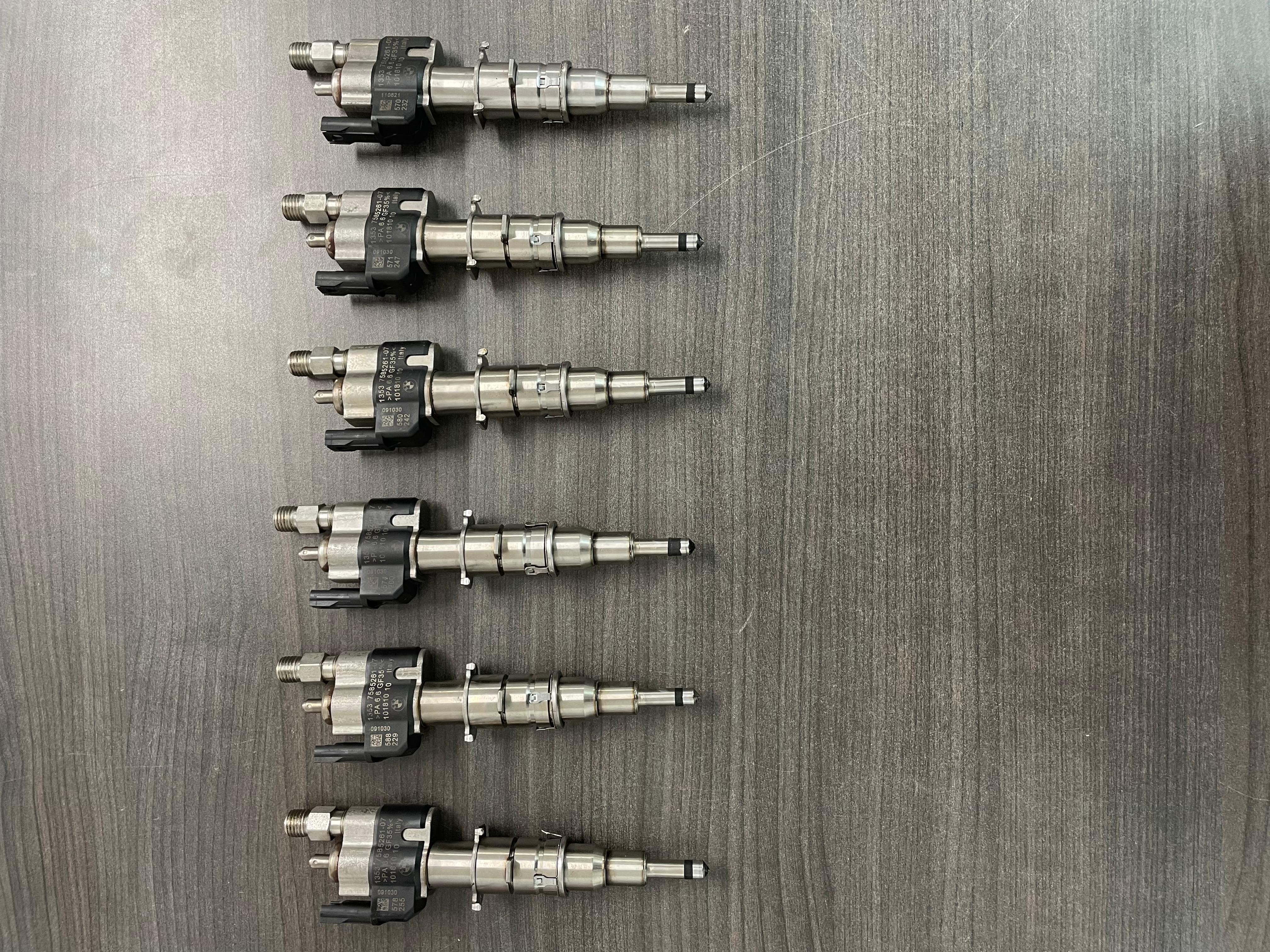 Index 7 (5) and Index 9 (1) injectors.