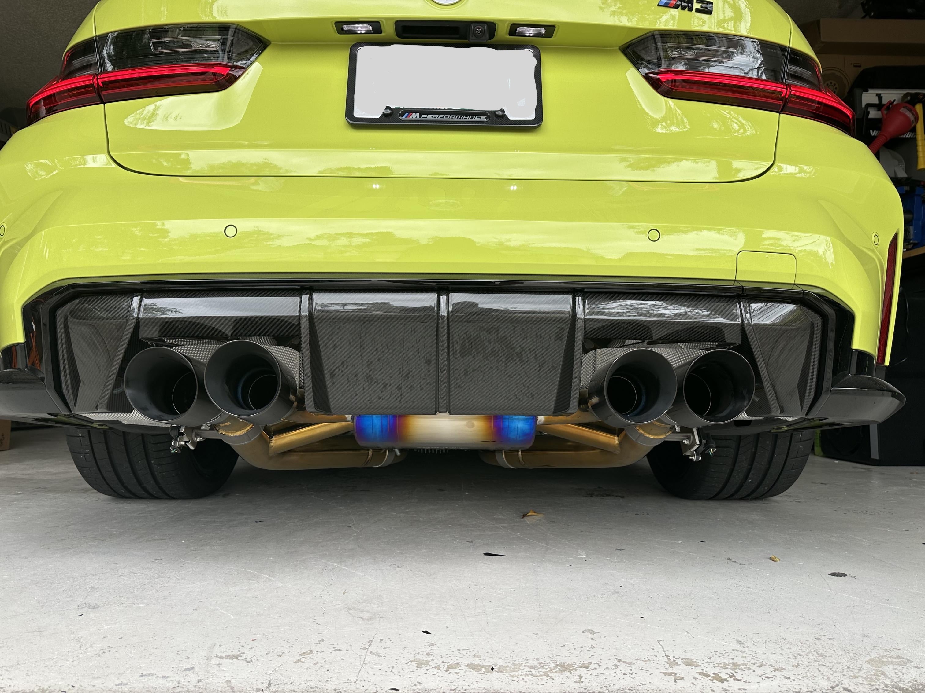 MAD BMW M3 M4 S58 G80 G82 Axle Back Titanium - COLORADO N5X