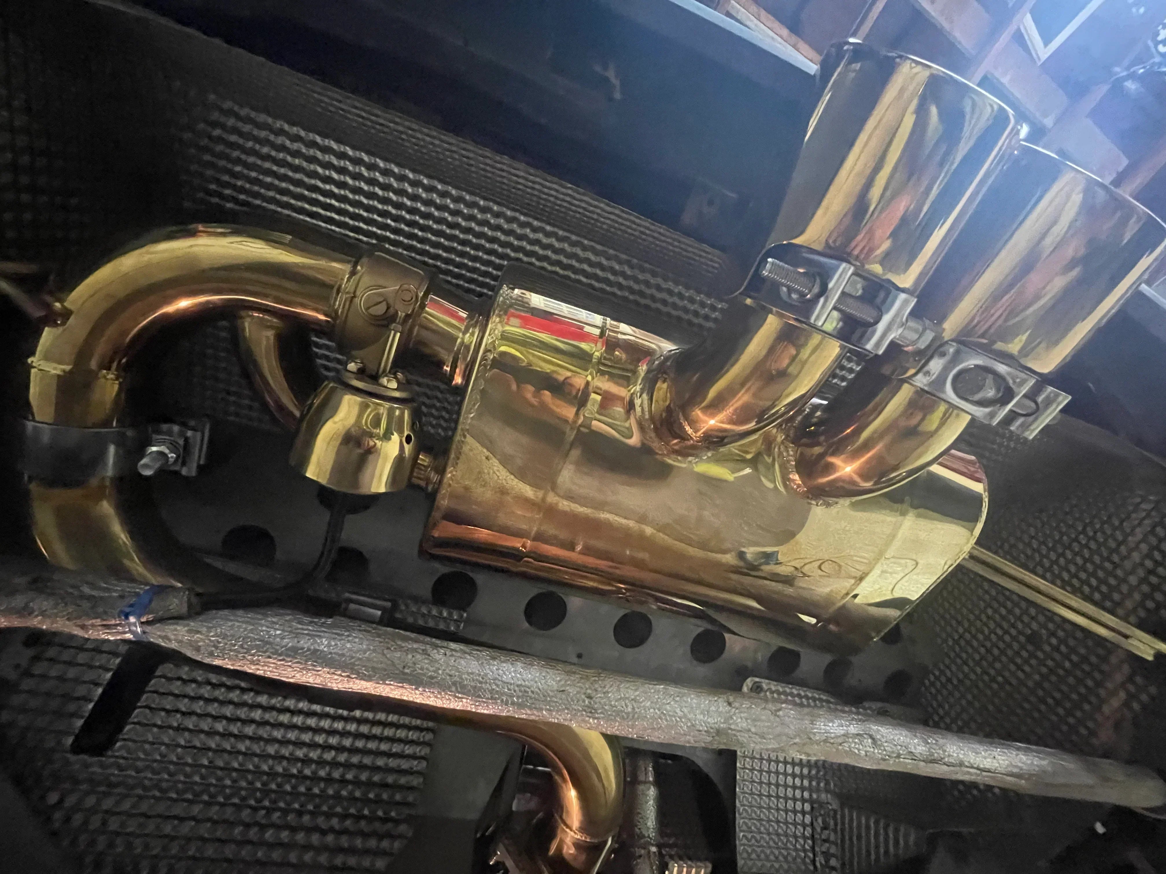 Lotus Evora Valved Sport Exhaust System (F1) - COLORADO N5X