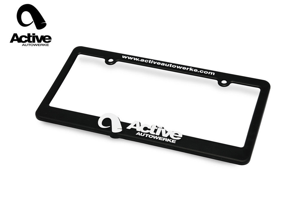 Active Autowerke License Plate Frame.