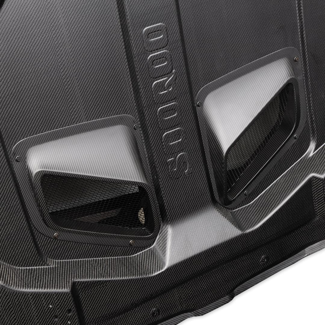 SOOQOO BMW M3 G80 M4 G82 Vented Hood In Prepreg Carbon Fiber — product view 5