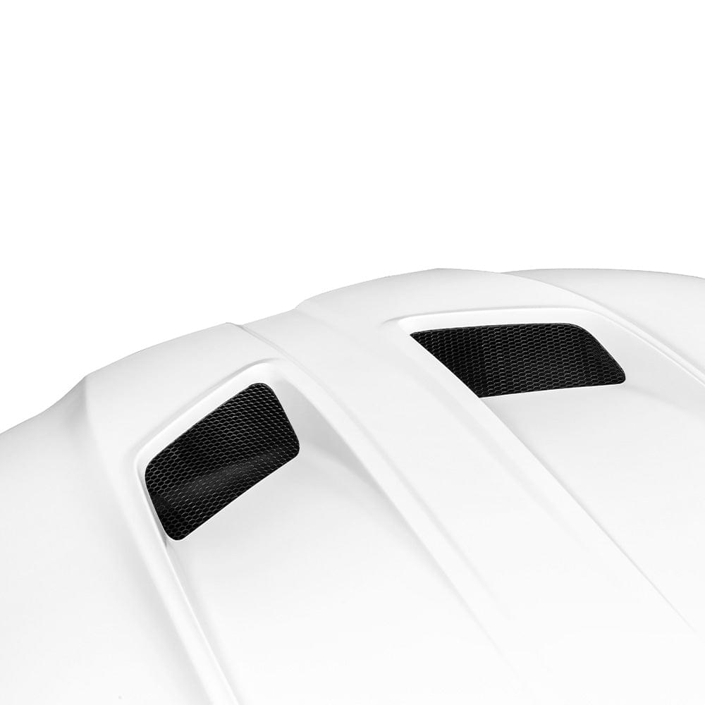 SOOQOO V3 BMW M3 G80 M4 G82 Vented Hood in White Primer Finish — product view 5