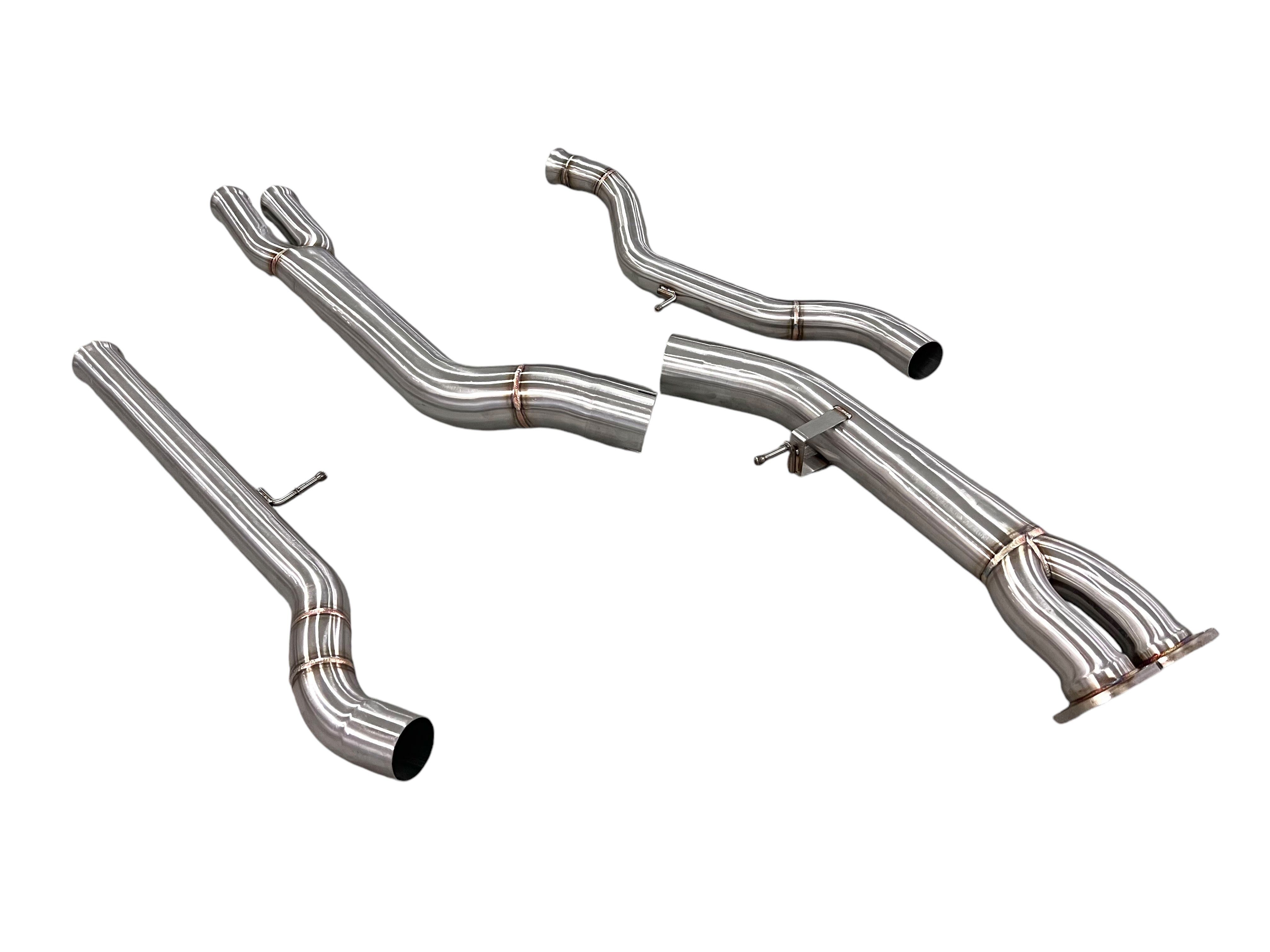 MAD BMW F8x M3 M4 S55 Single Midpipe (Brace Included) - COLORADO N5X