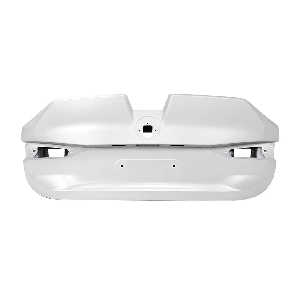 SOOQOO BMW M3 G80 Rear Trunk Lid In Primer Finish Carbon